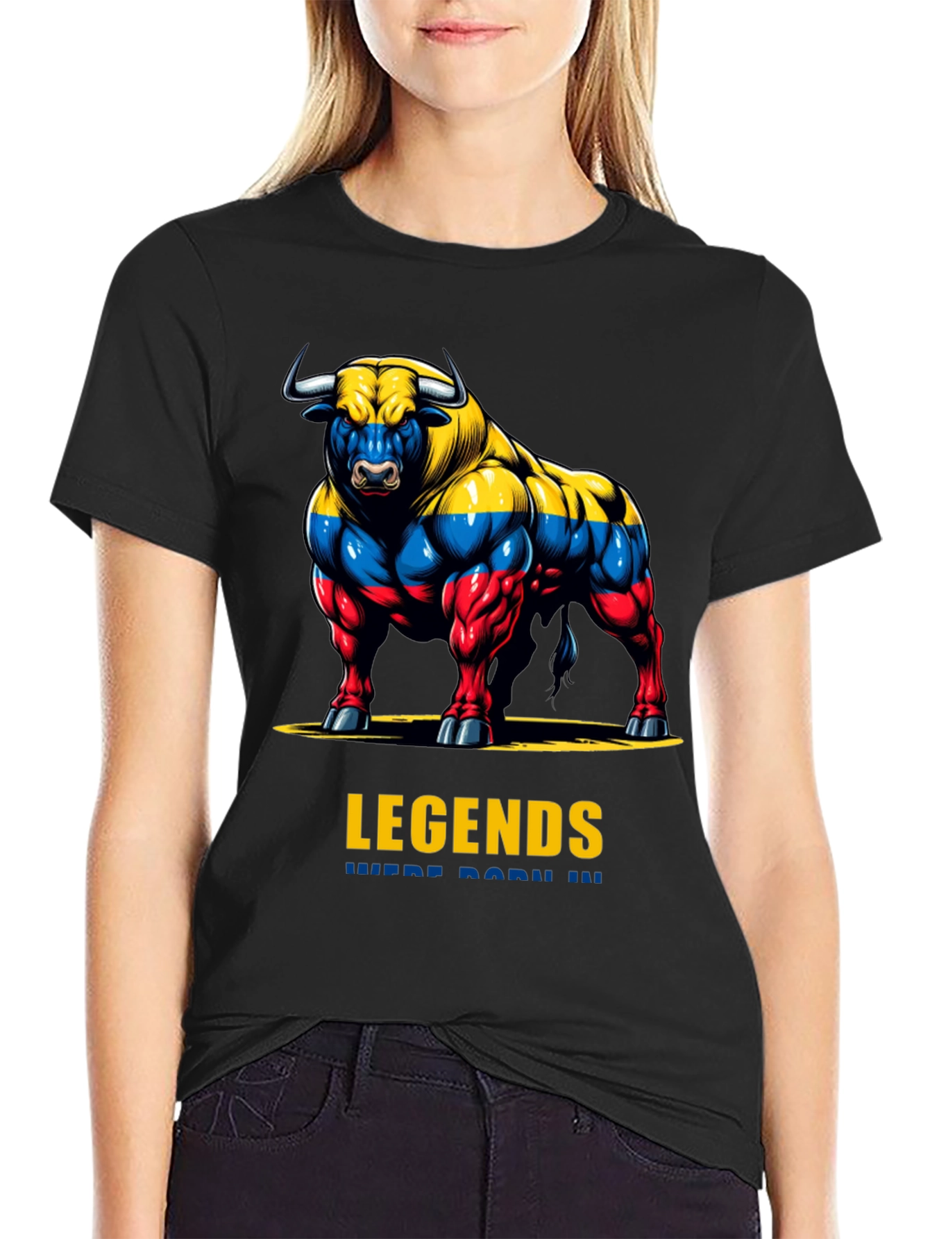Legends Bull Graphic T-Shirt - Premium Cotton - 2