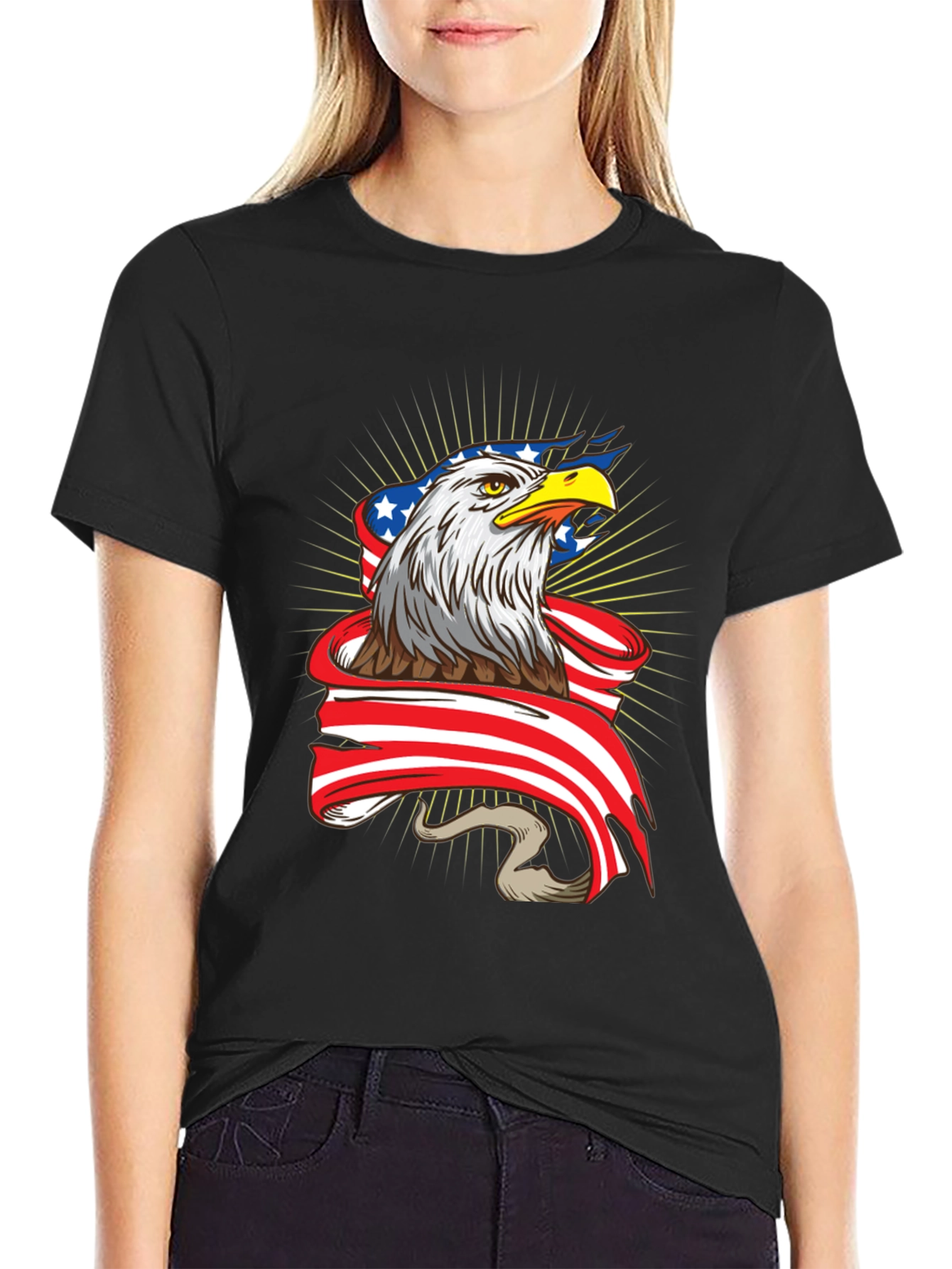 American Eagle Graphic Tee - Patriotic T-Shirt - 2