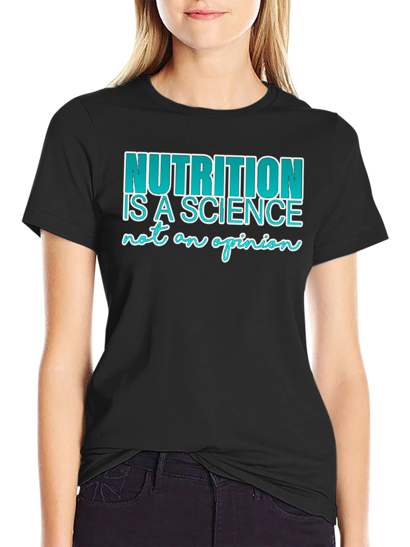Black Nutrition Is A Science T-Shirt view 2