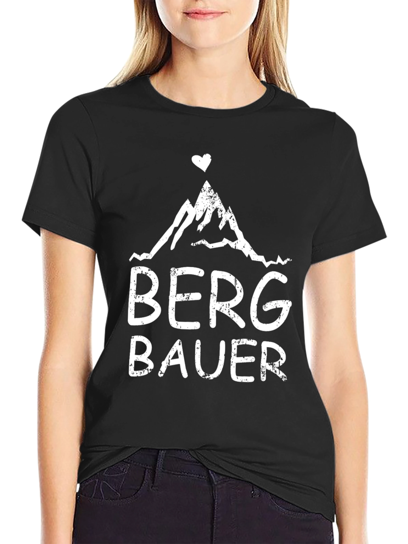Black Berg Bauer Mountain Lover T-Shirt - Black view 2