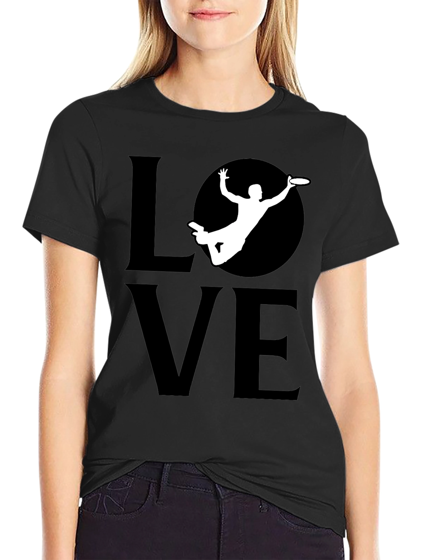Ultimate Frisbee LOVE Graphic T-Shirt - 2