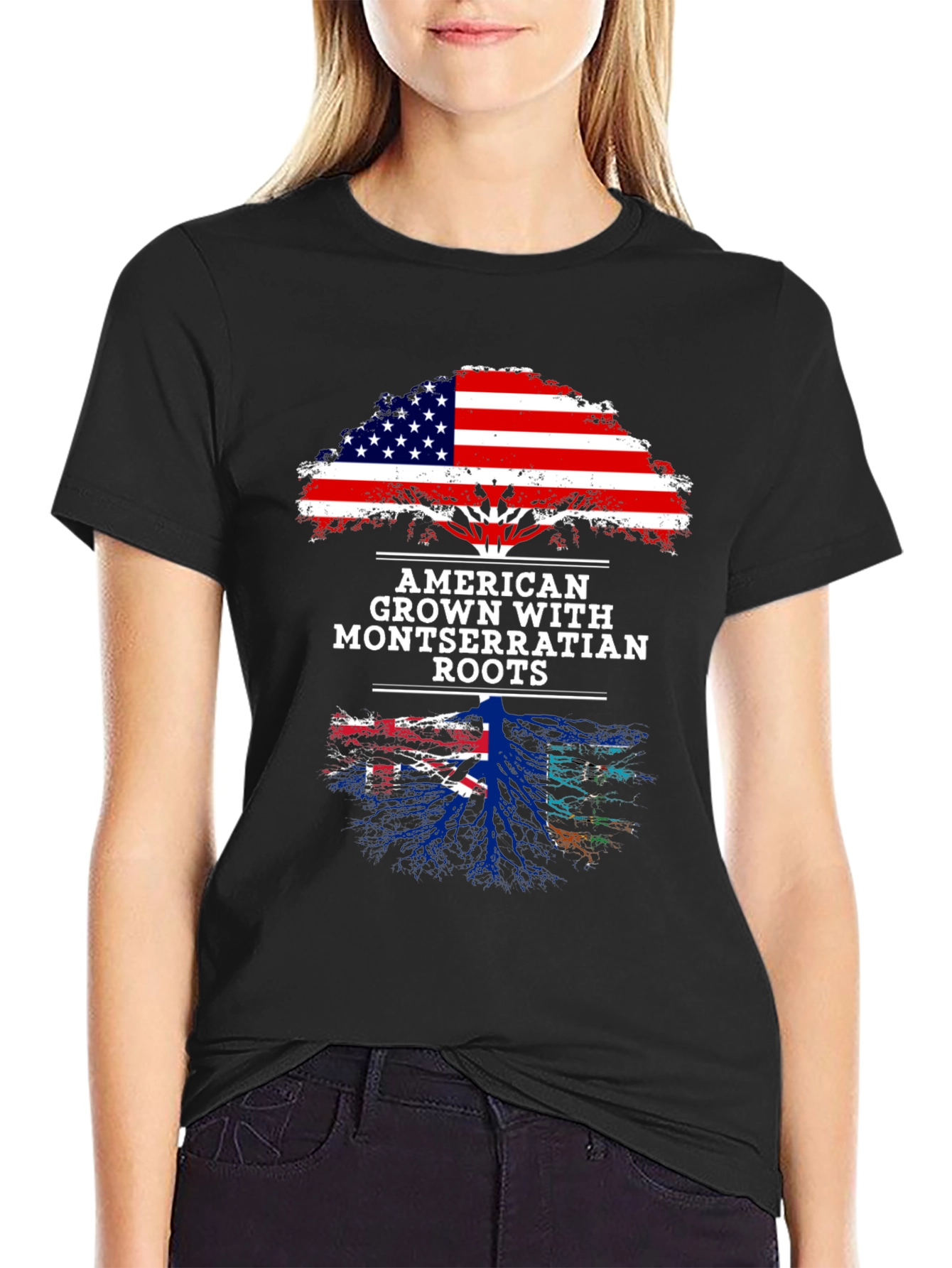 American Grown Montserrat Roots T-Shirt - 2