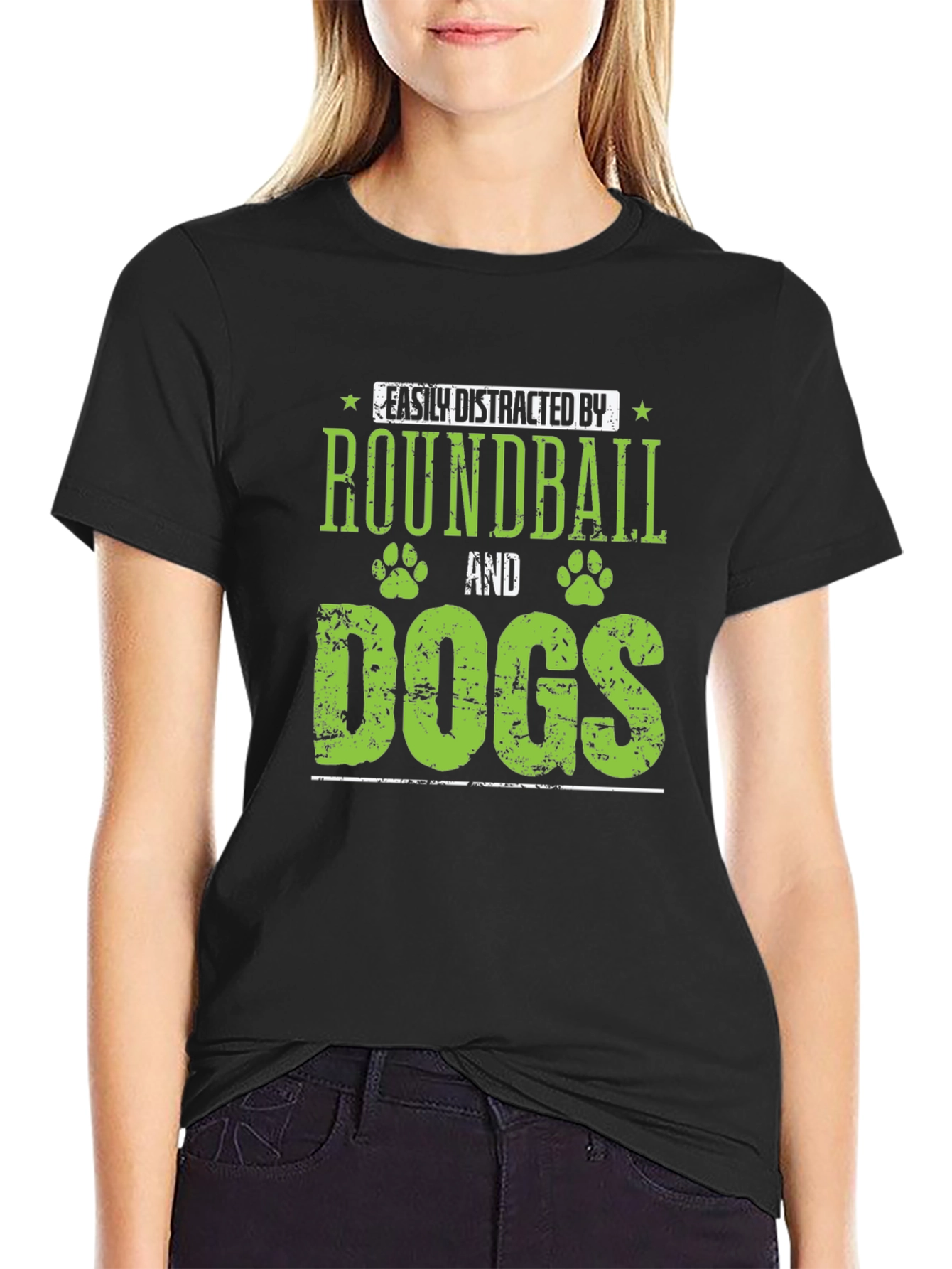 Roundball and Dogs Graphic Tee - 2