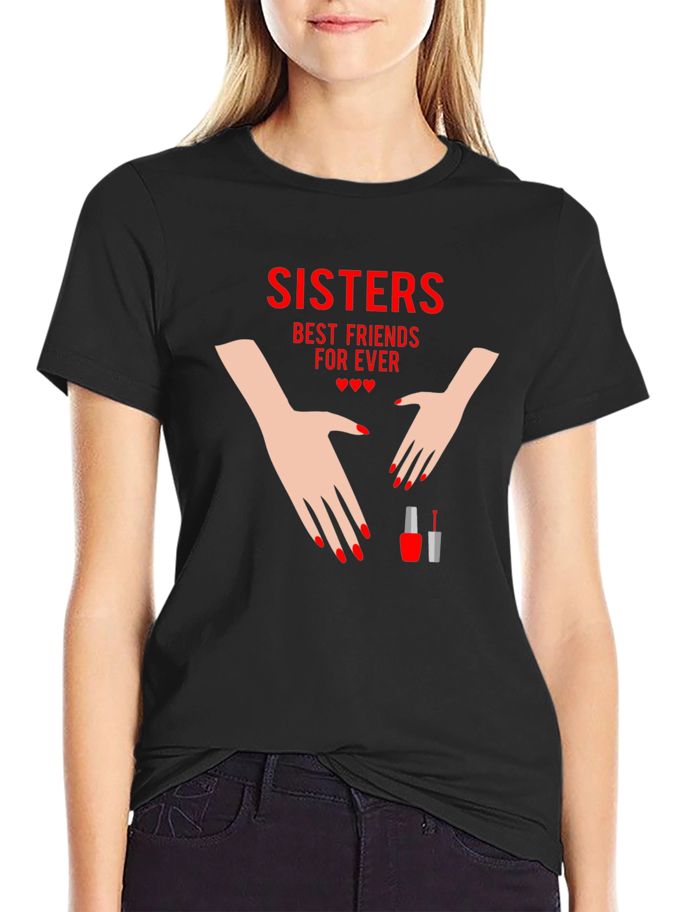 Sisters Best Friends Forever T-Shirt - 2