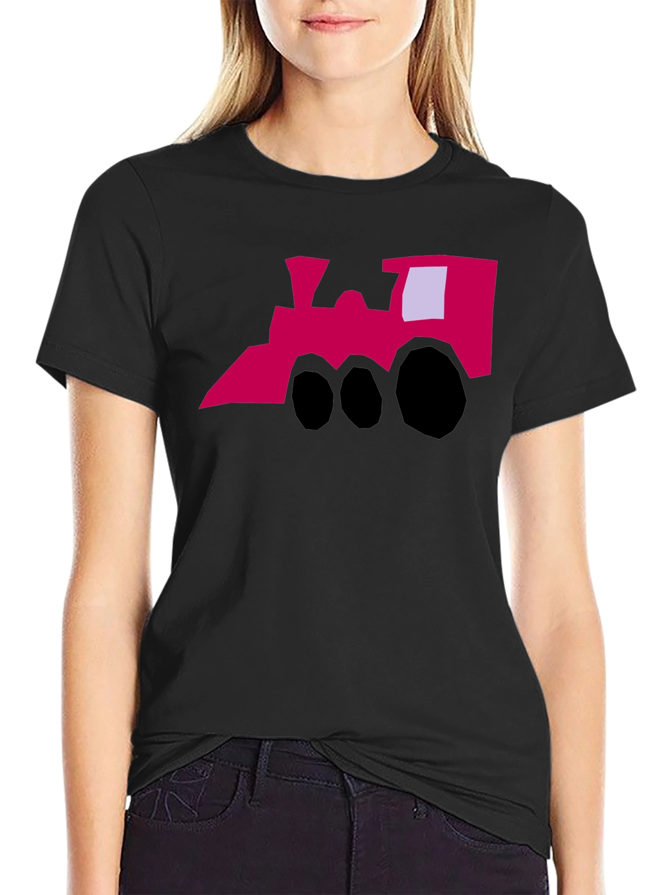 Funky Train Graphic Tee - Quirky Style - 2