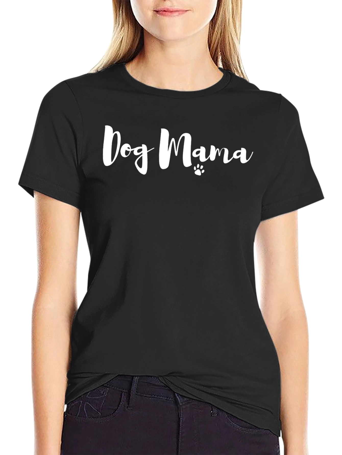 Black Dog Mama T-Shirt view 2
