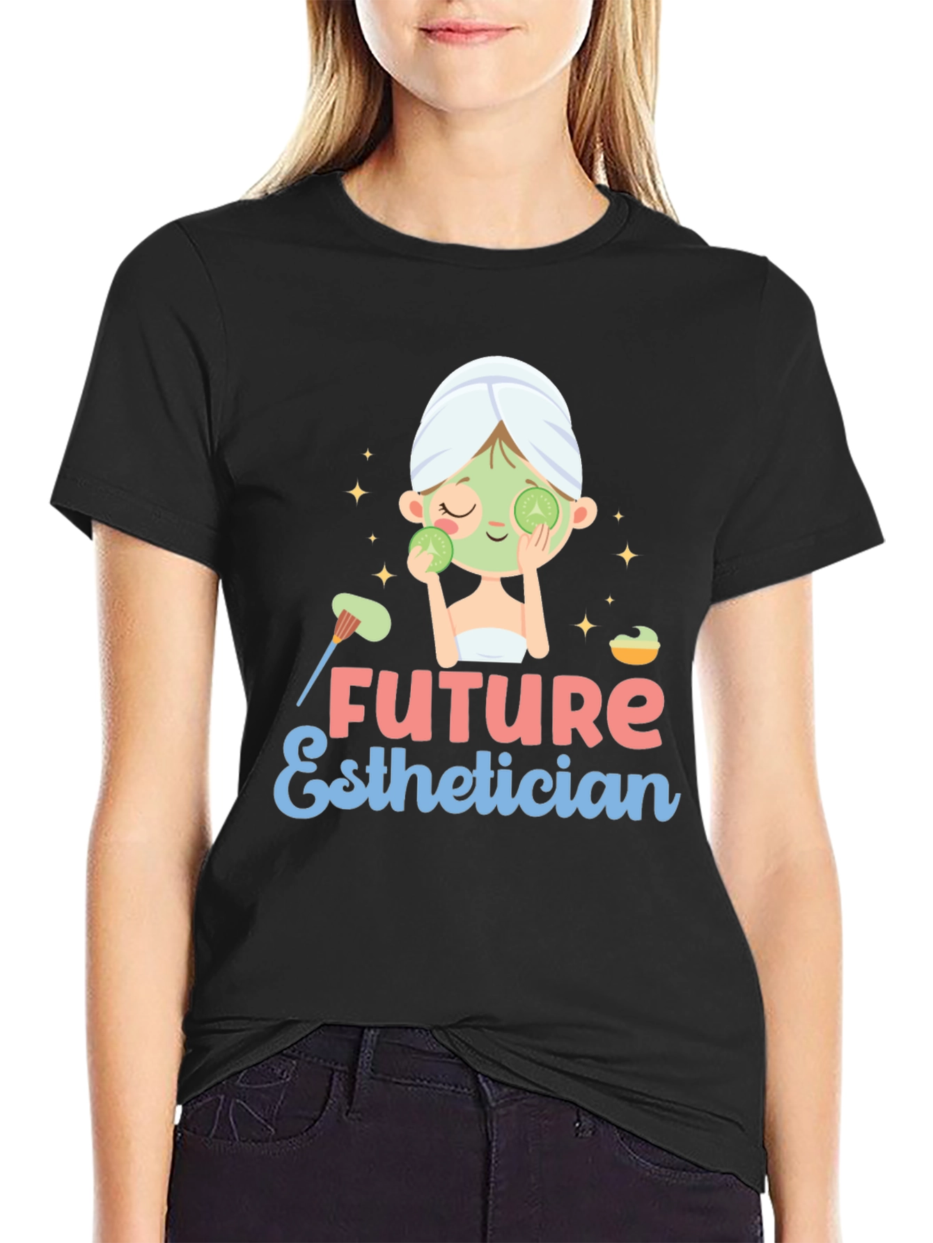 Future Esthetician T-Shirt - Spa Day Design - 2