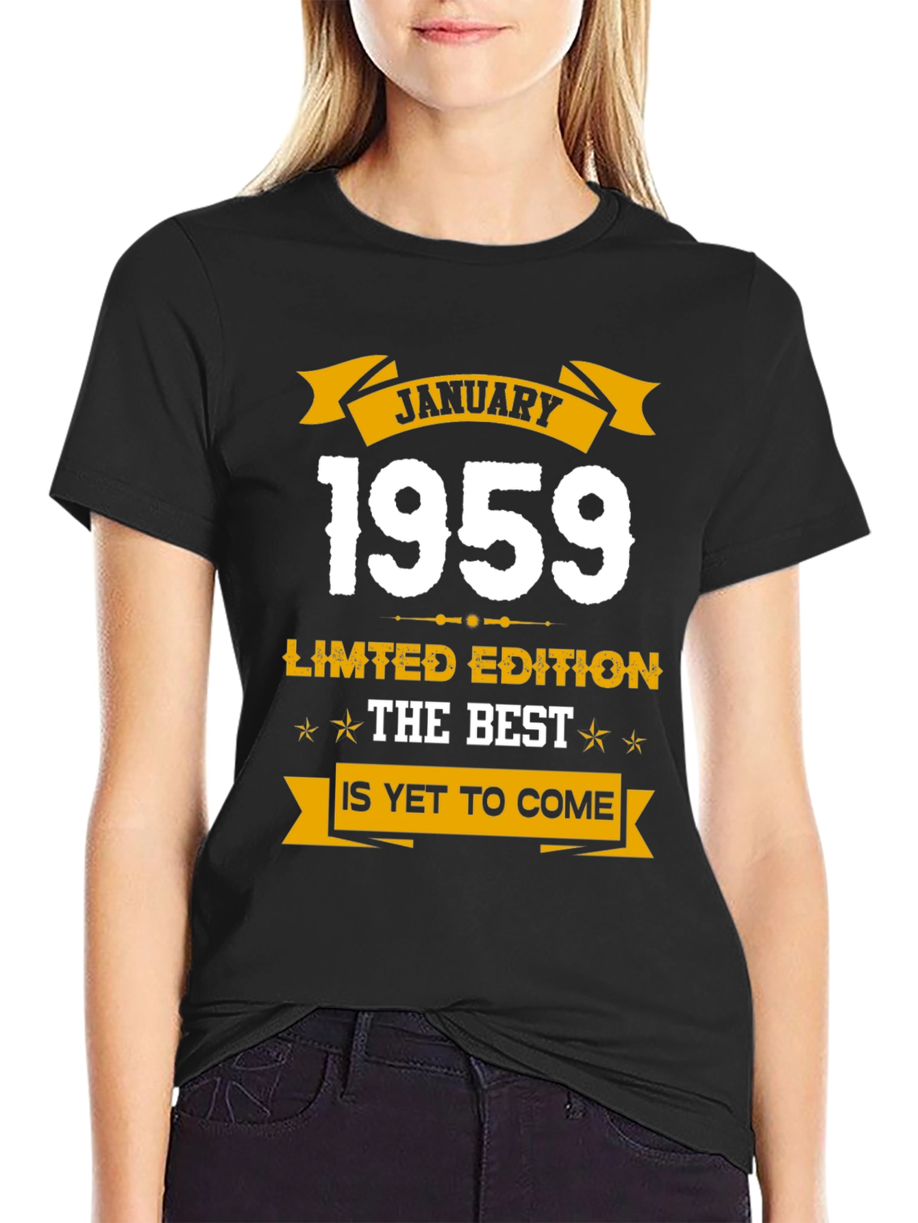 Black January 1959 Limited Edition T-Shirt view 2