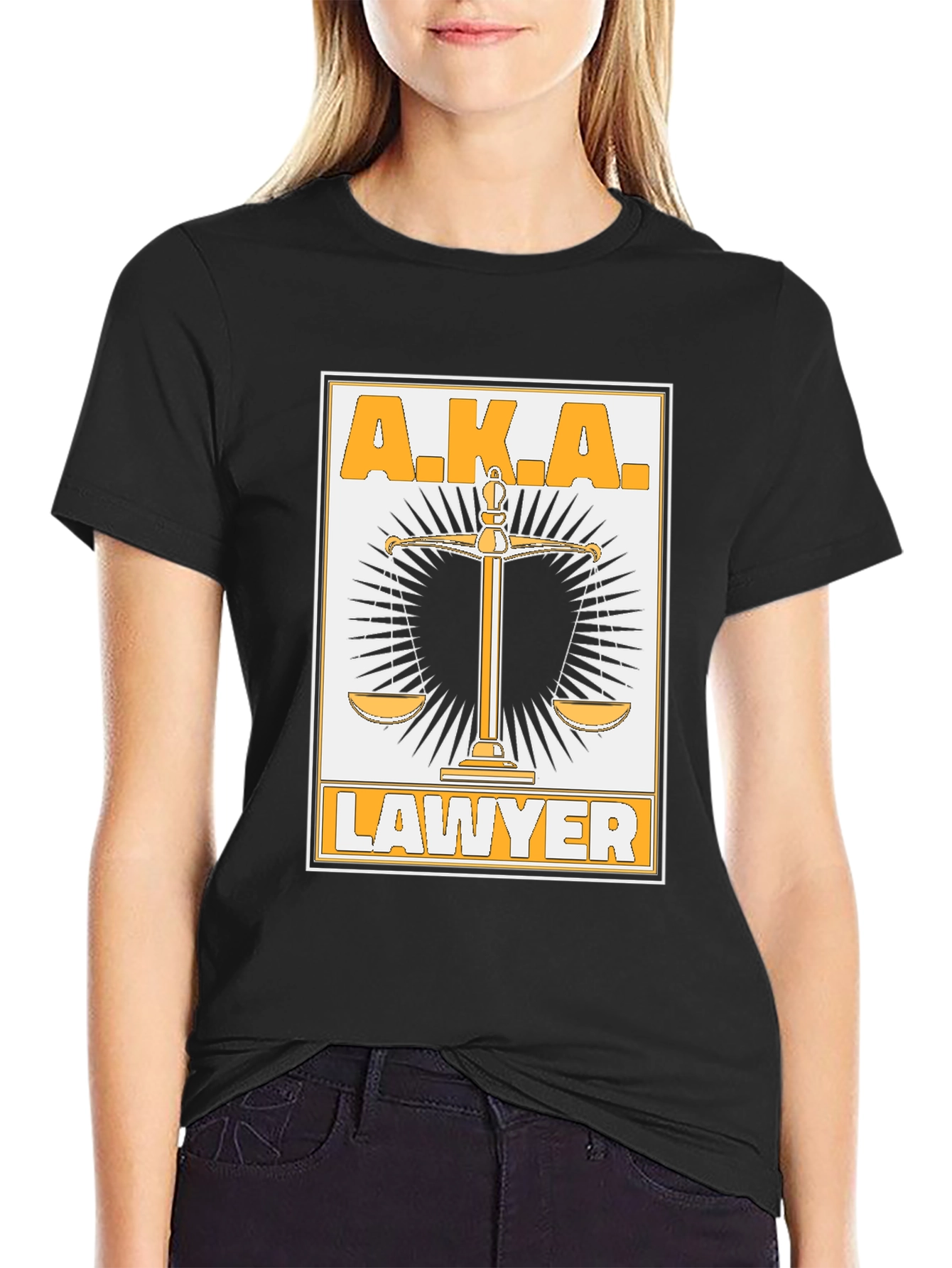 A.K.A. Lawyer Graphic T-Shirt - 2