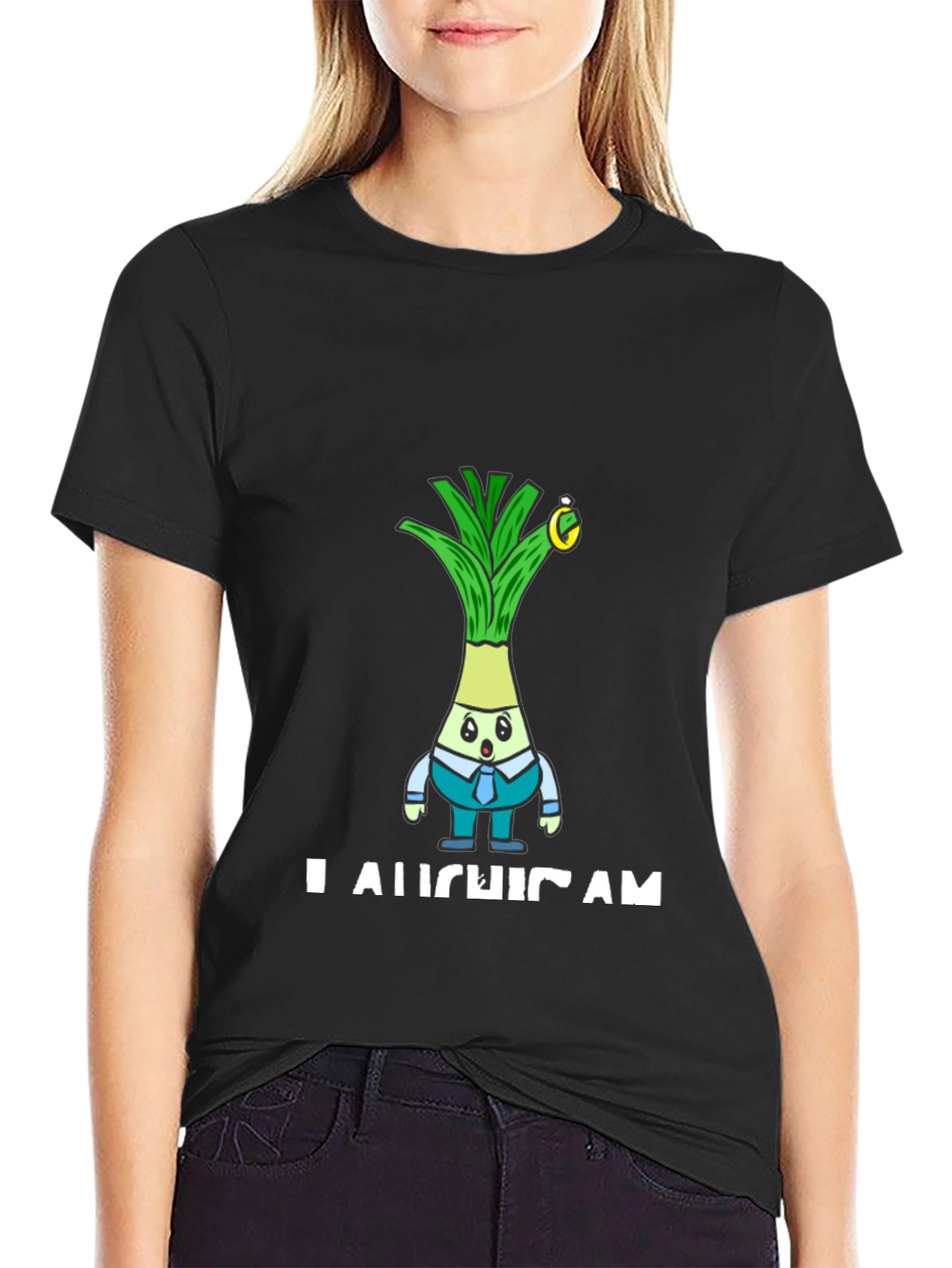 Funny Leek Pun T-Shirt - 'I Leek Em' - 2