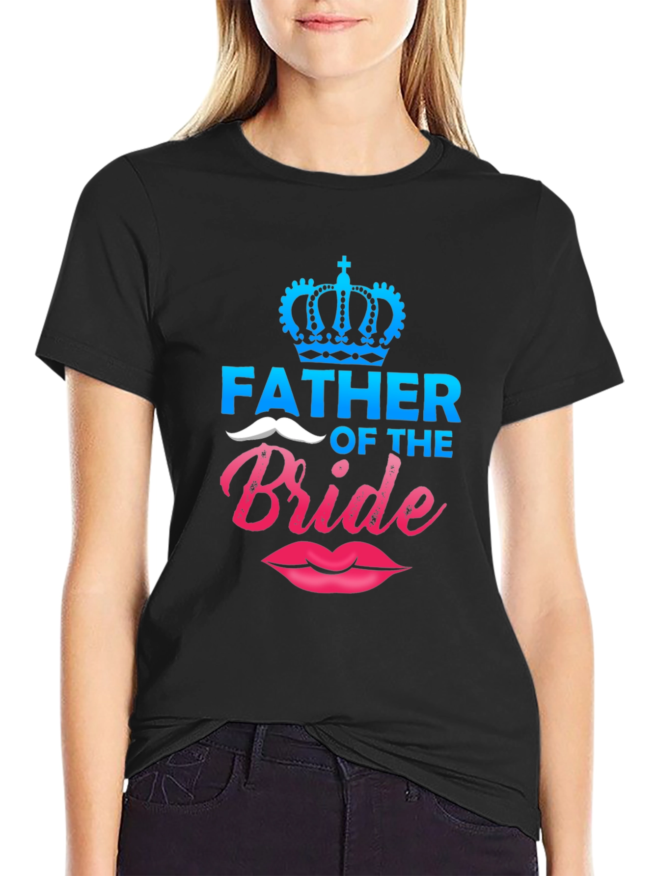 Father of the Bride T-Shirt - Groom's Dad Wedding Tee - 2
