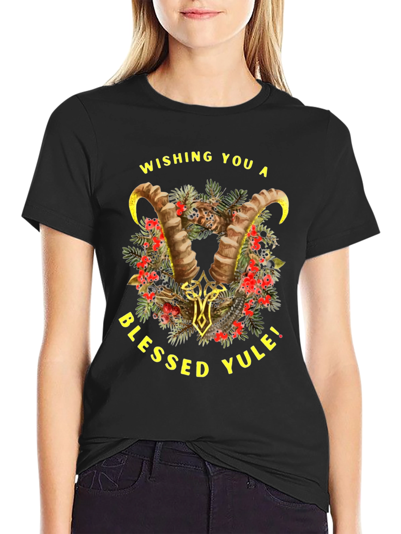 Blessed Yule Holiday T-Shirt - 2