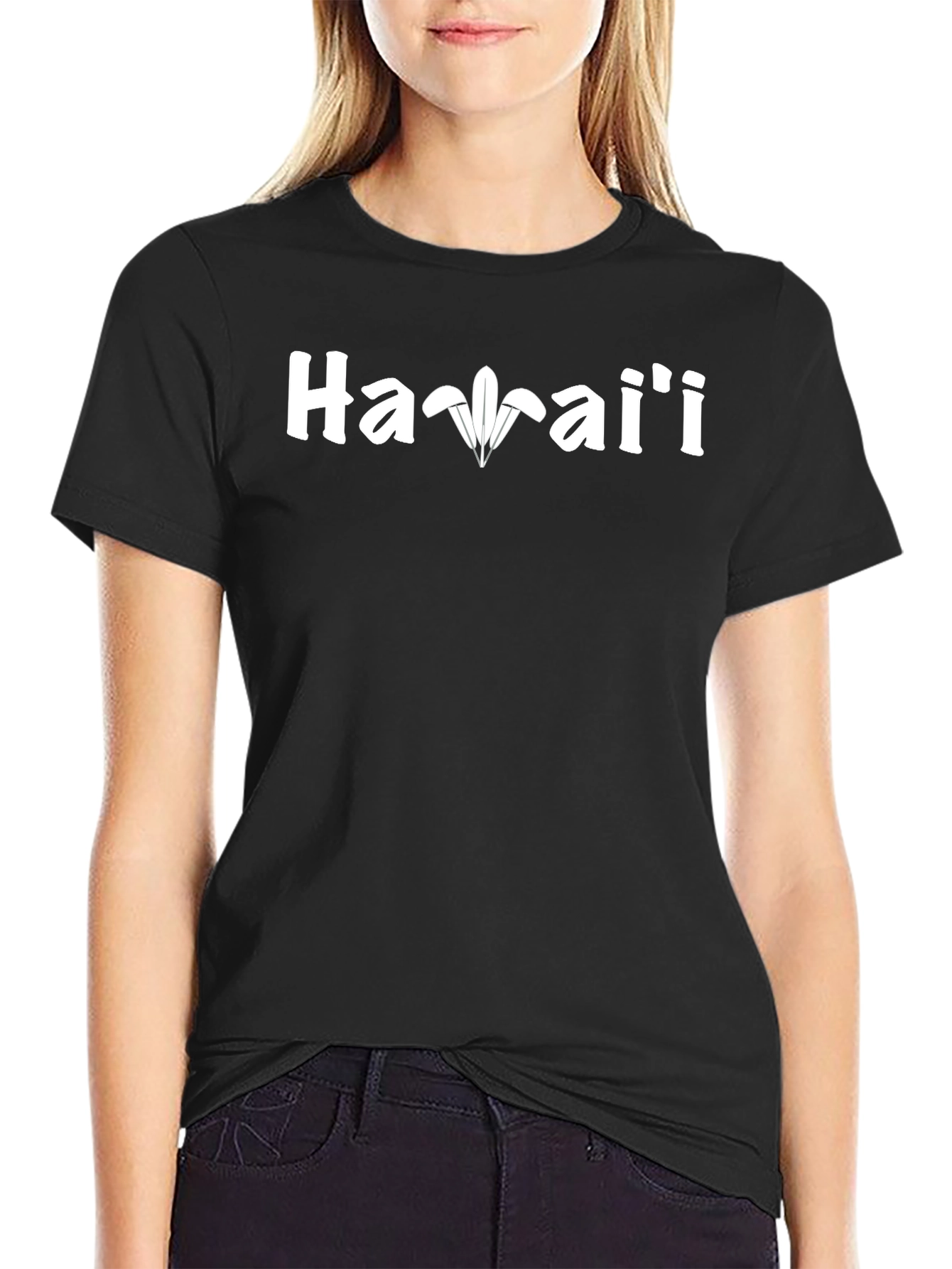 Hawaii T-Shirt - Stylish Black Tee - 2