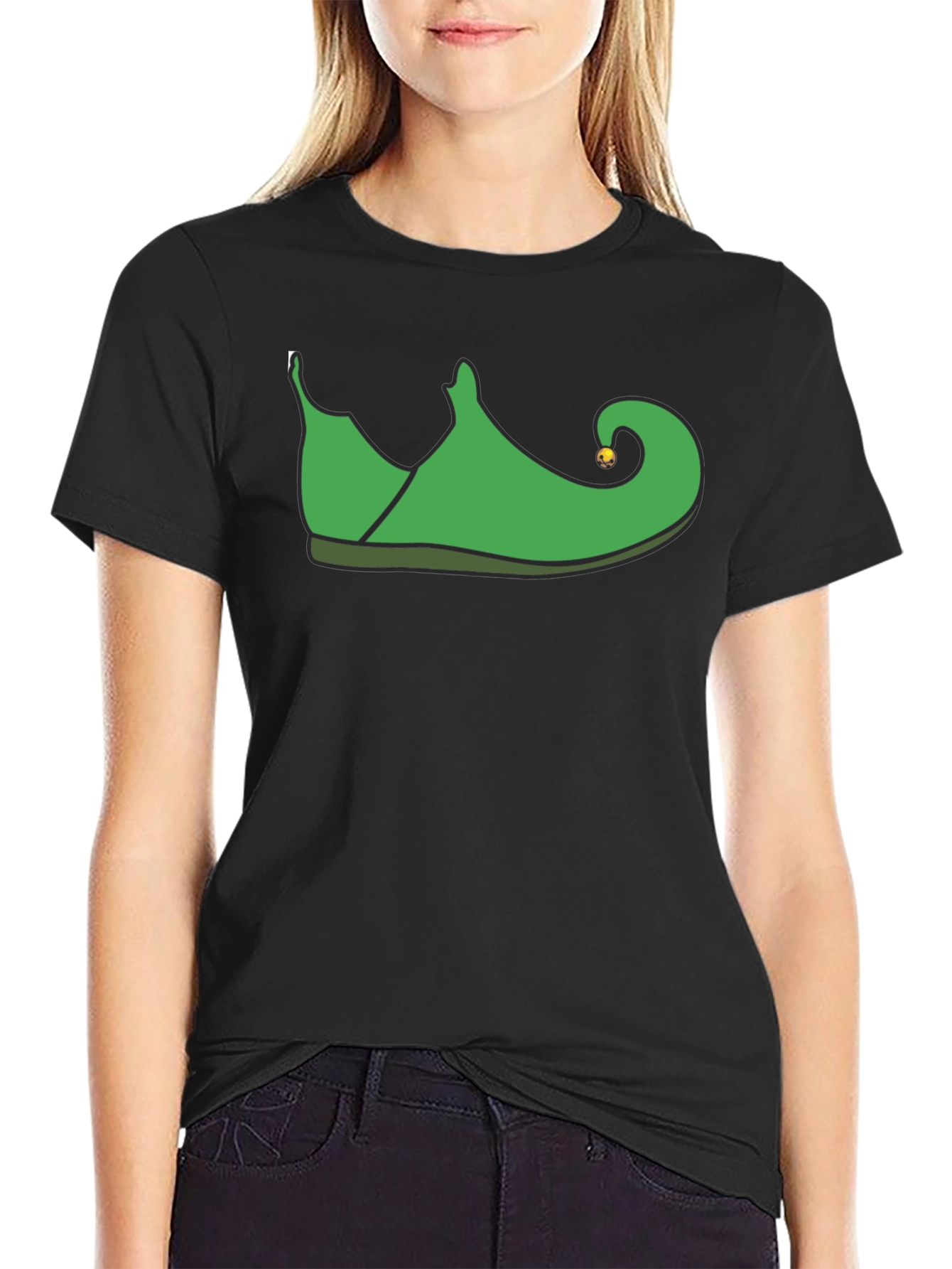 Elf Shoe T-Shirt - Holiday Fun! - 2