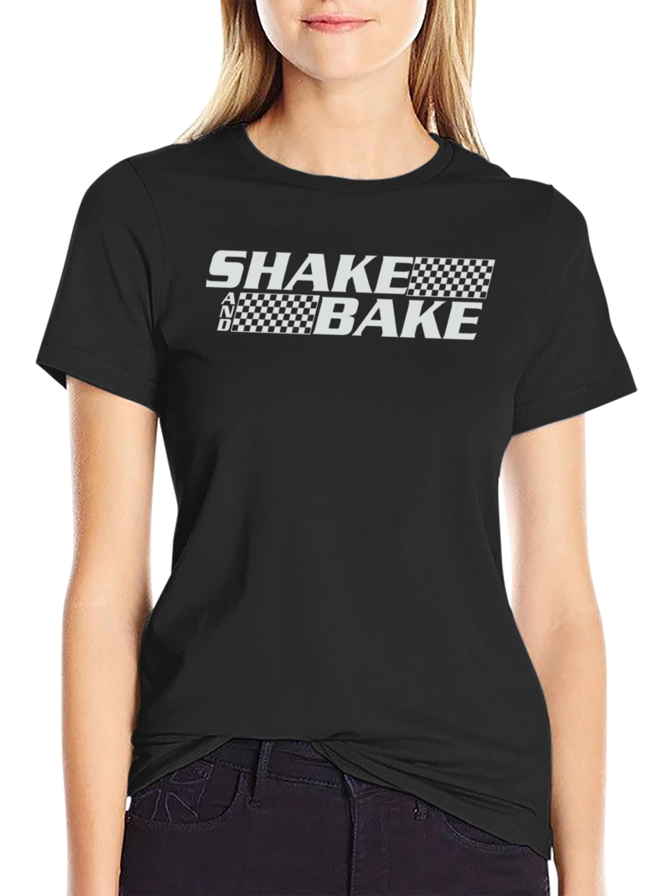Black Shake and Bake Graphic Tee - Racing Style view 2