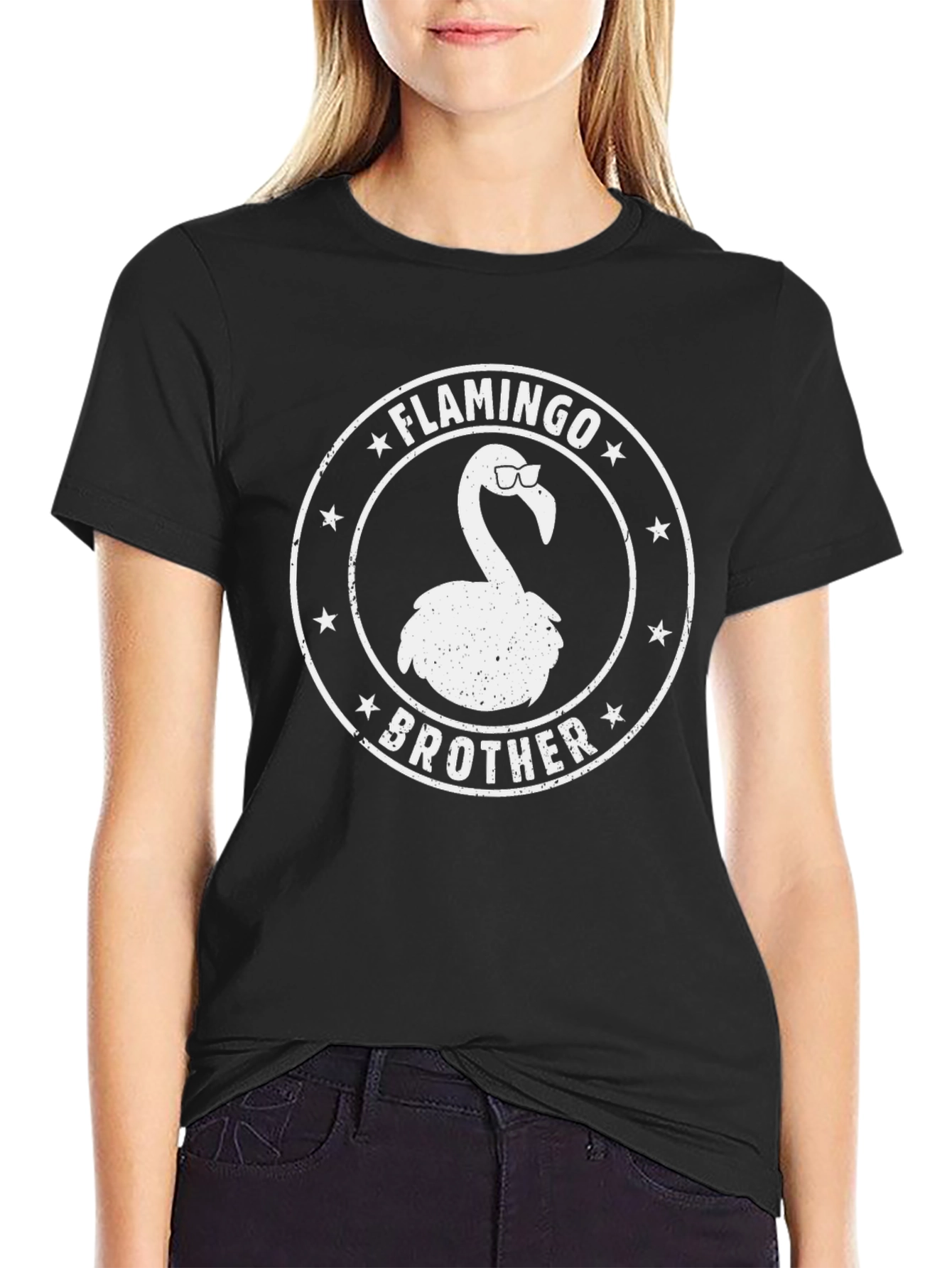 Flamingo Brother Graphic T-Shirt - 2