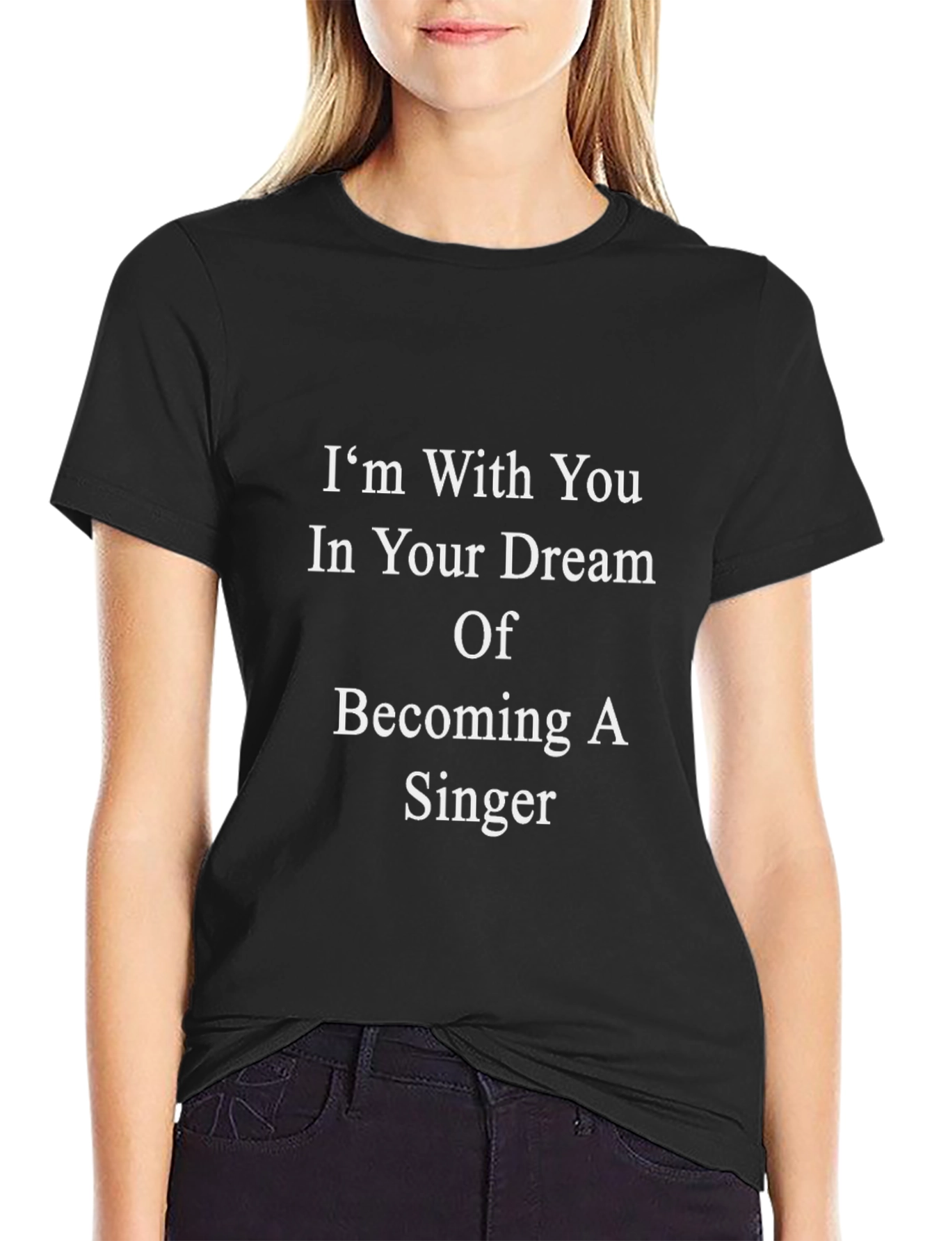 Black In Your Dream of Singer T-Shirt view 2