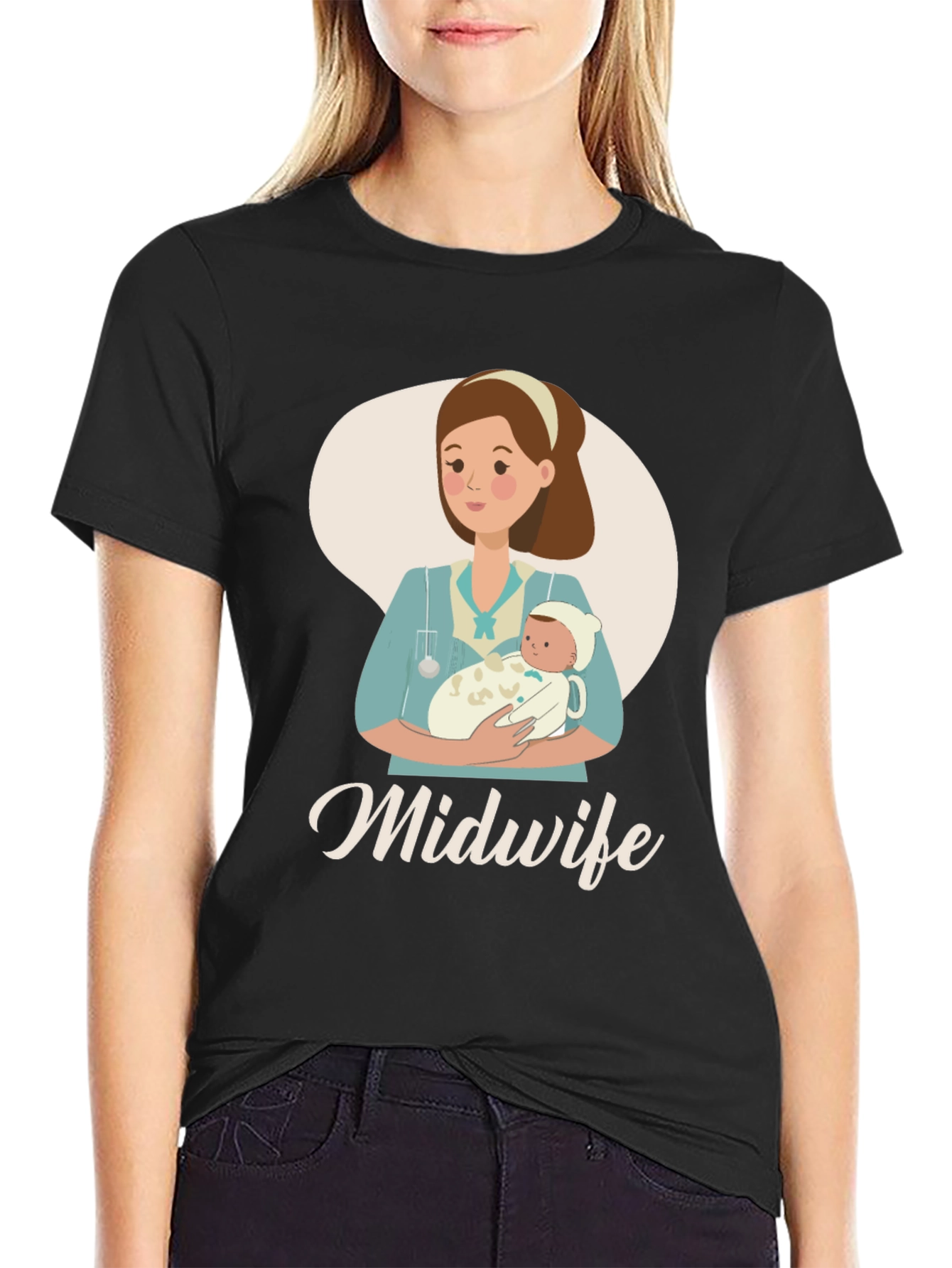 Midwife Graphic T-Shirt - Gift for Healthcare Providers - 2