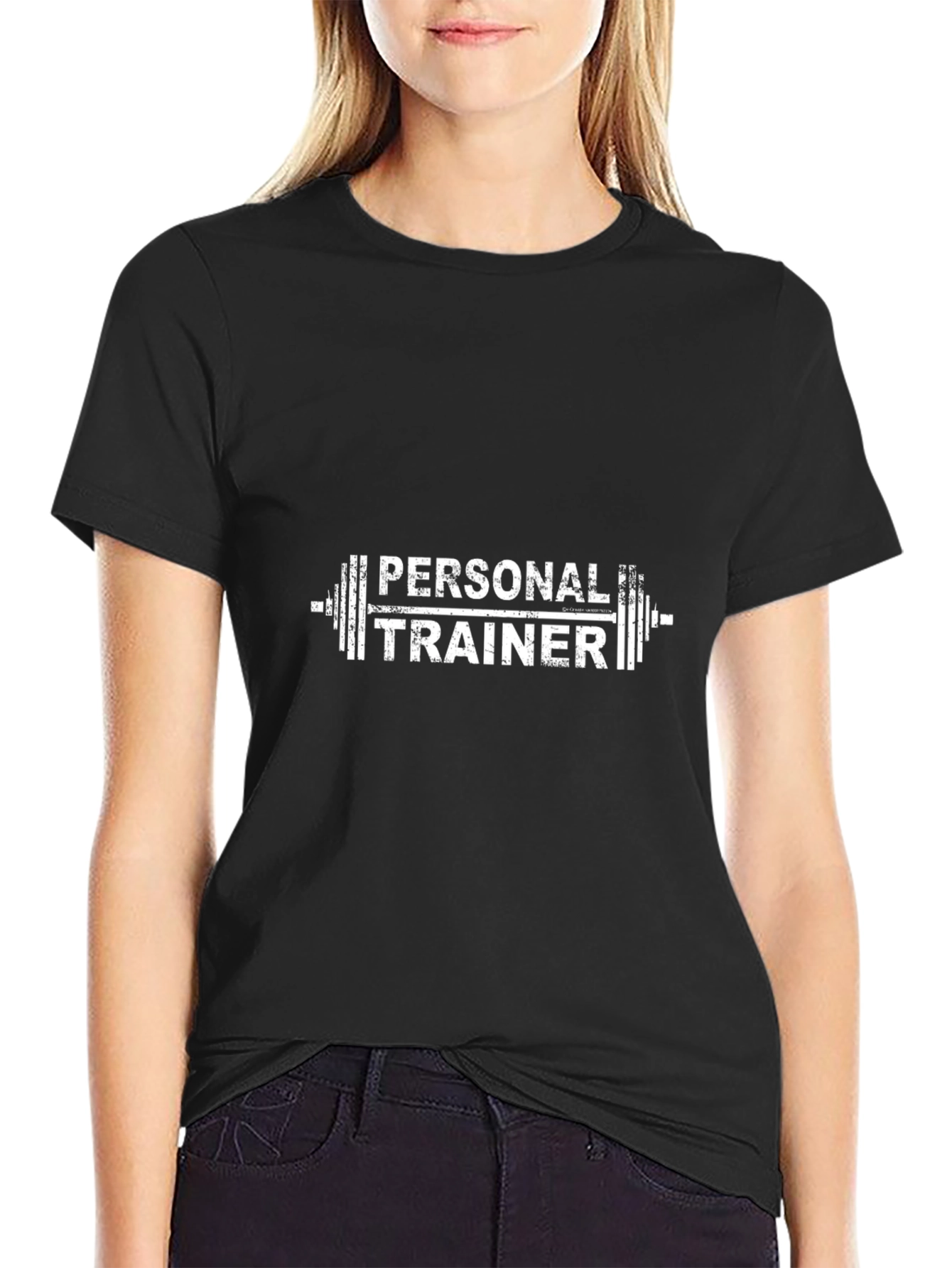Personal Trainer Gym Black T-Shirt - 2