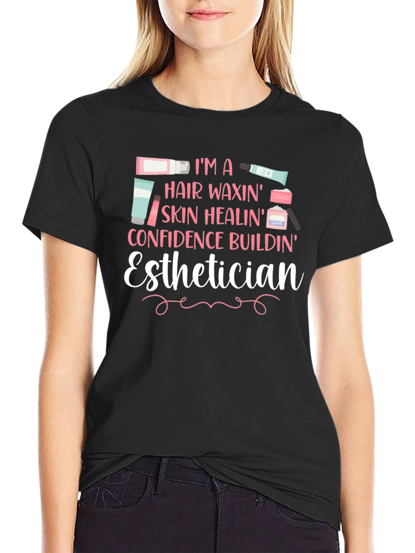 Esthetician Hair Waxing Skin Healing T-Shirt - 2