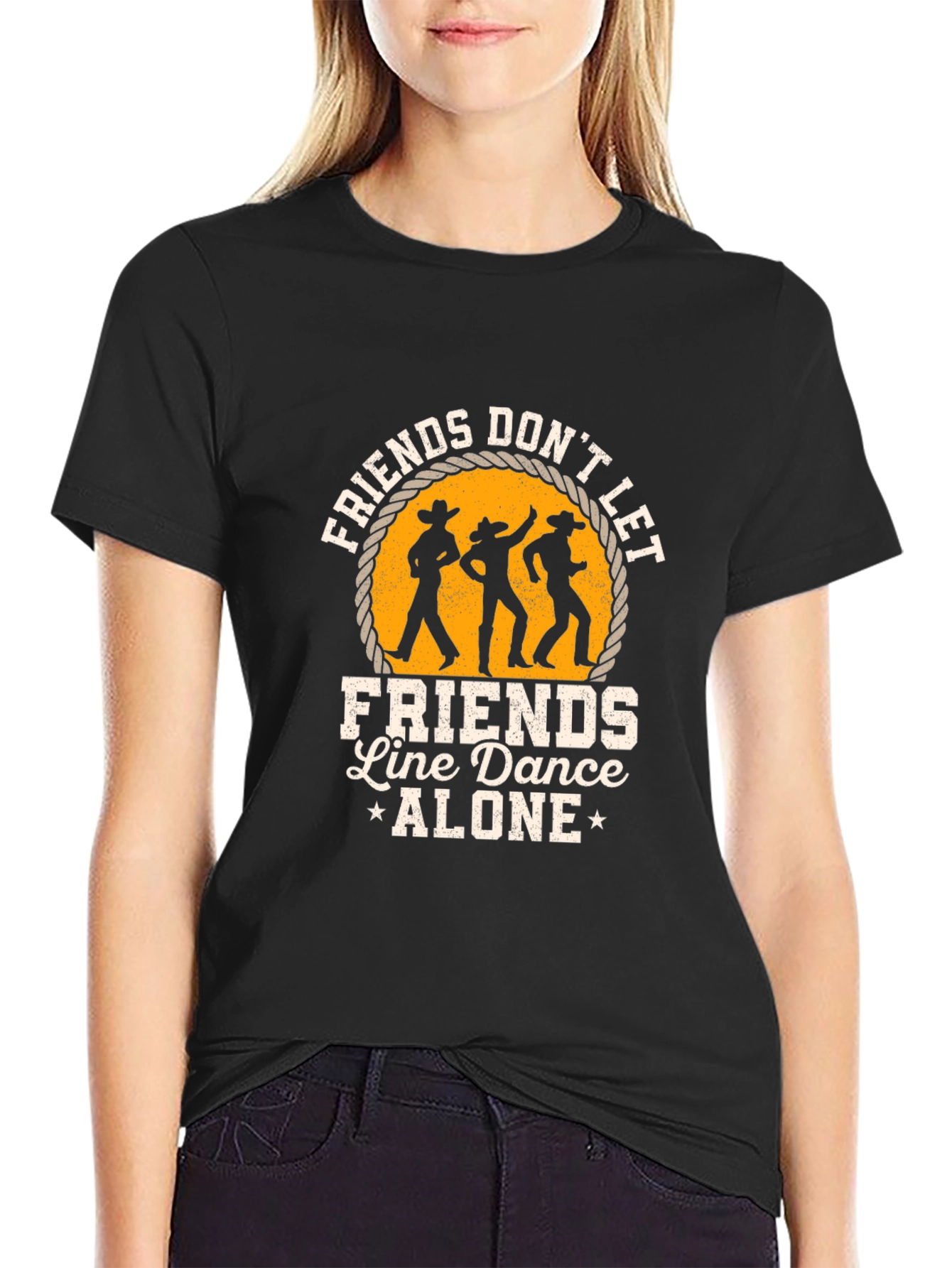 Friends Line Dance T-Shirt - 2