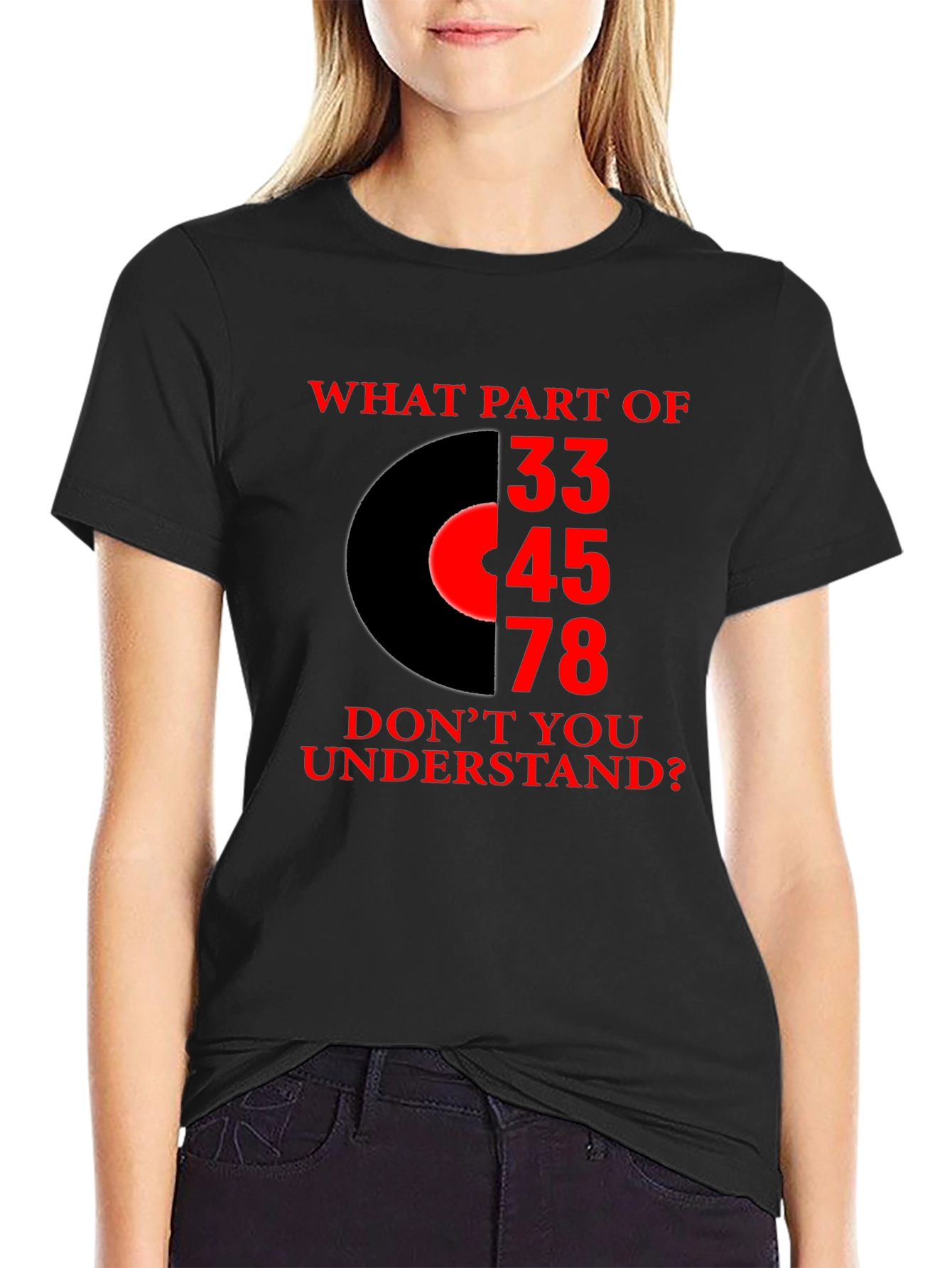 Black Vinyl Speed T-Shirt: What Part Don't You Get? view 2