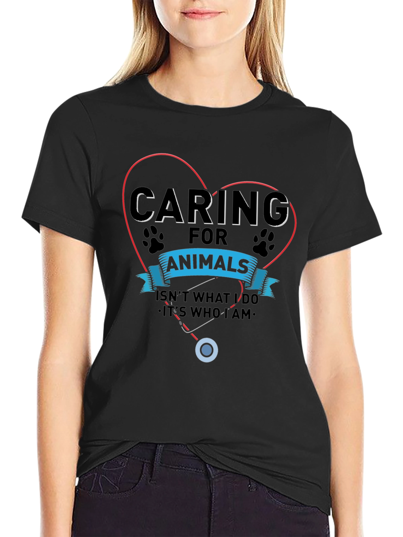 Caring for Animals T-Shirt: Veterinary Love Tee - 2