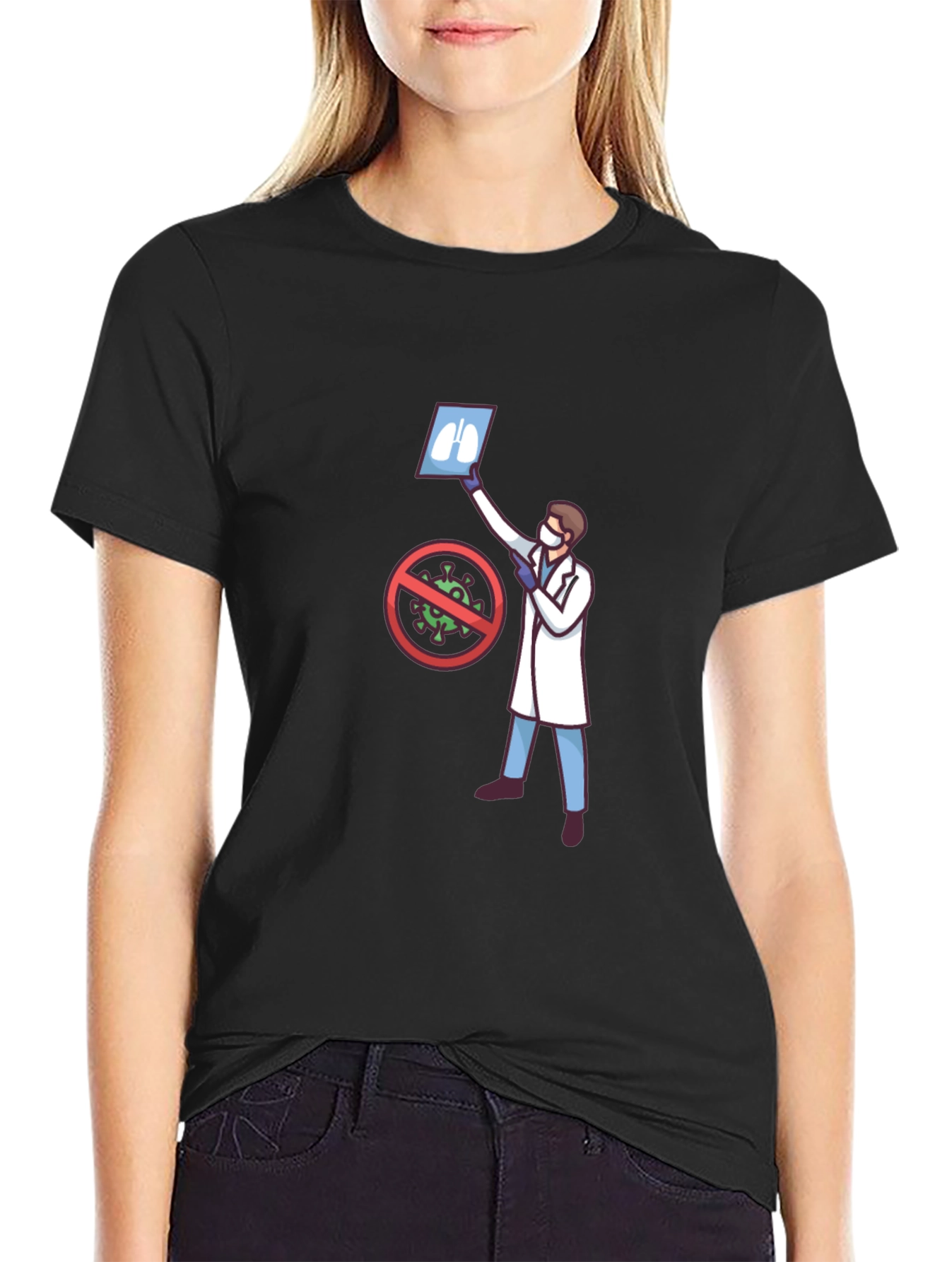 Doctor Graphic T-Shirt - Protect Lungs - 2