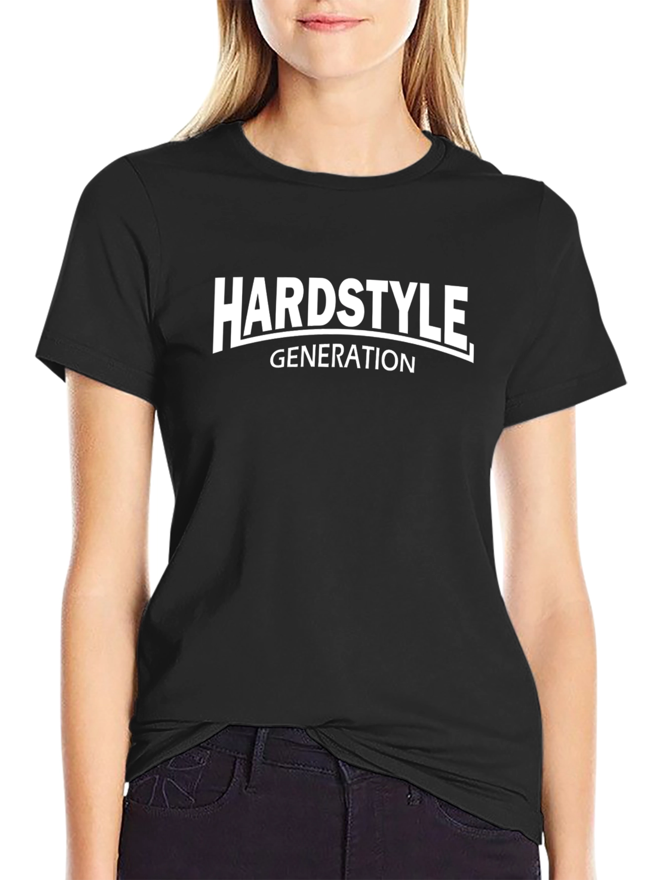 Black Hardstyle Generation Graphic Tee - Black view 2
