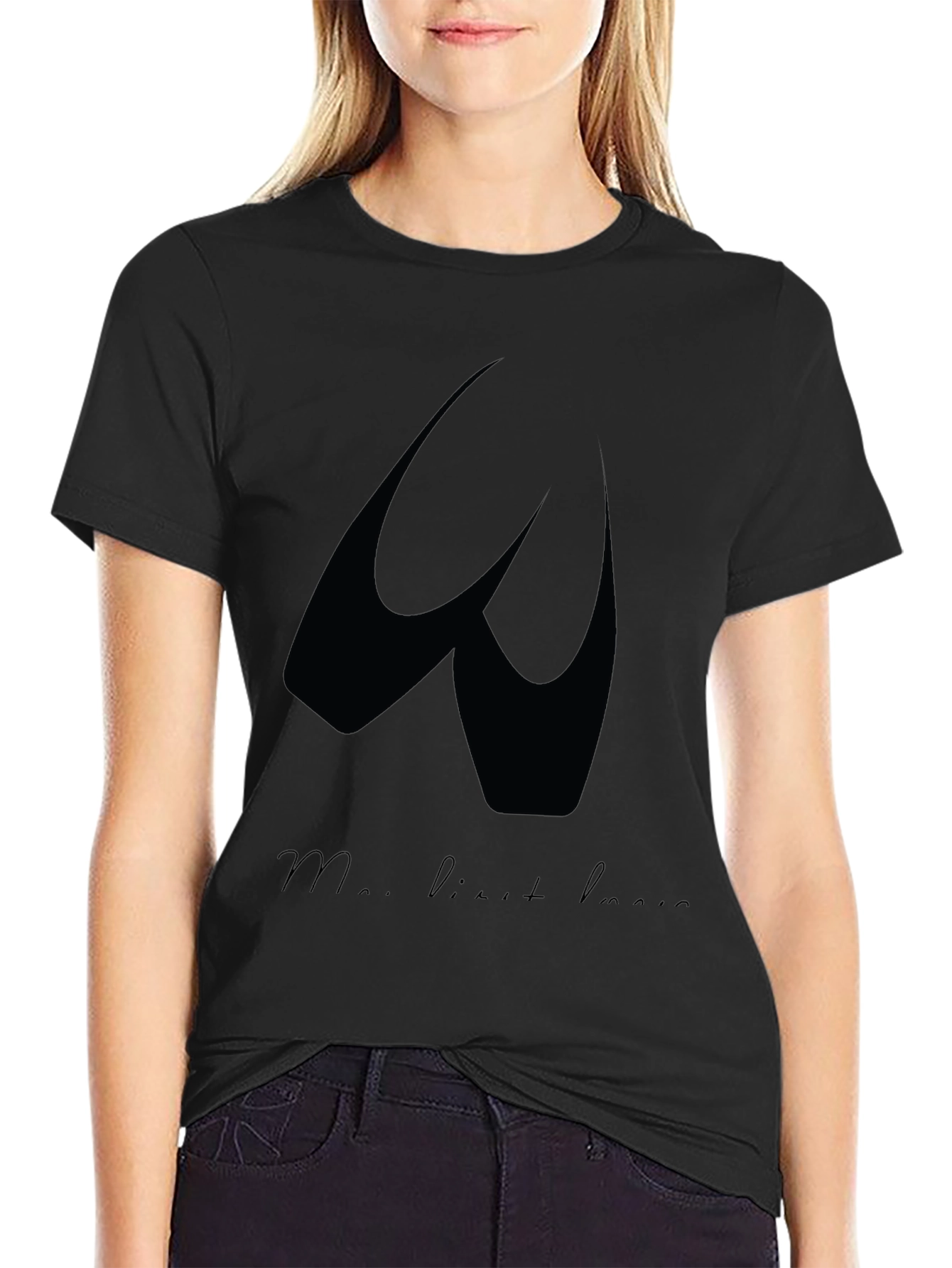 Ballet Shoes Graphic Black T-Shirt - Dance Lover Tee - 2