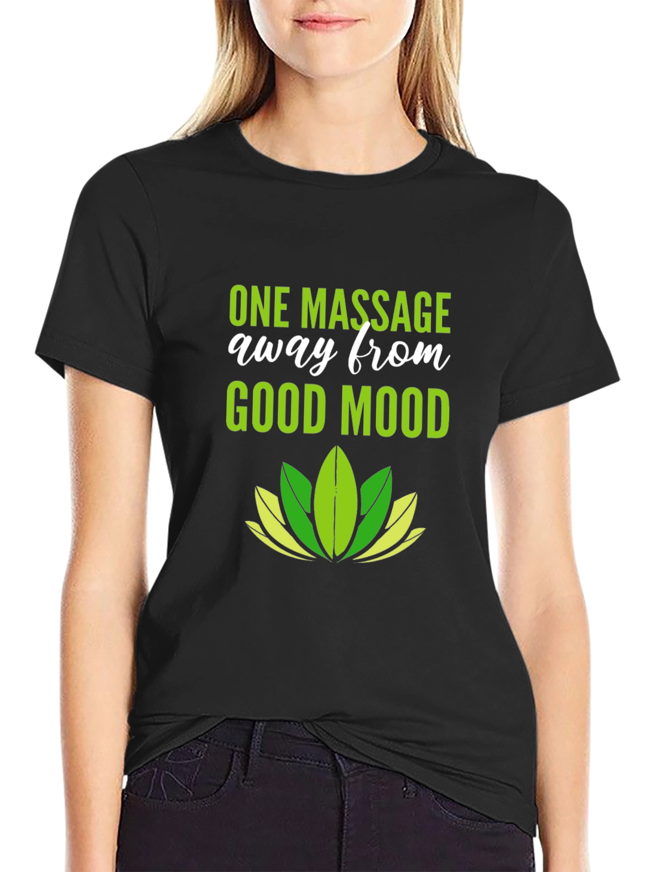 One Massage Away T-Shirt - Relaxed Comfort - 2