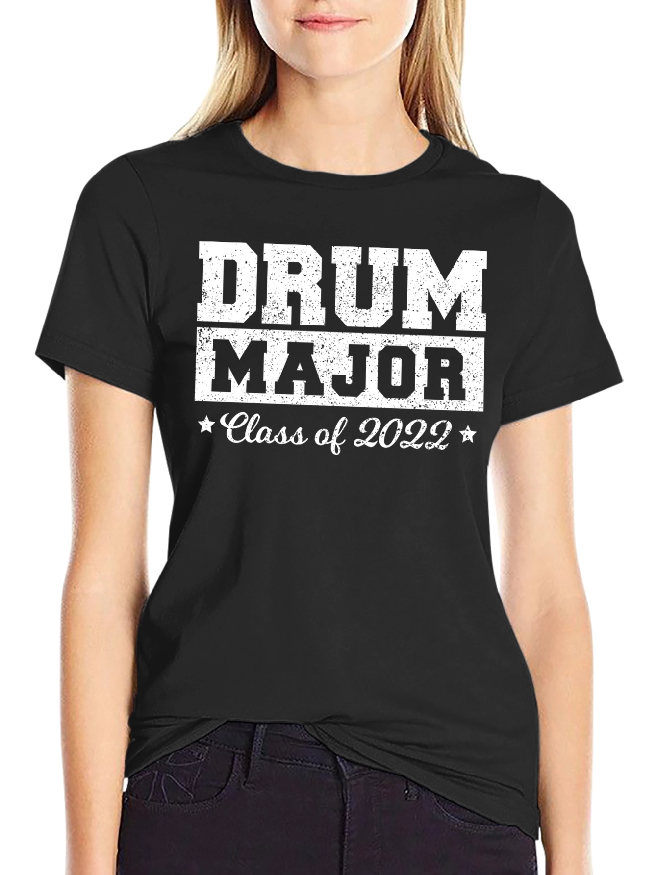 Black Drum Major Class of 2022 T-Shirt view 2