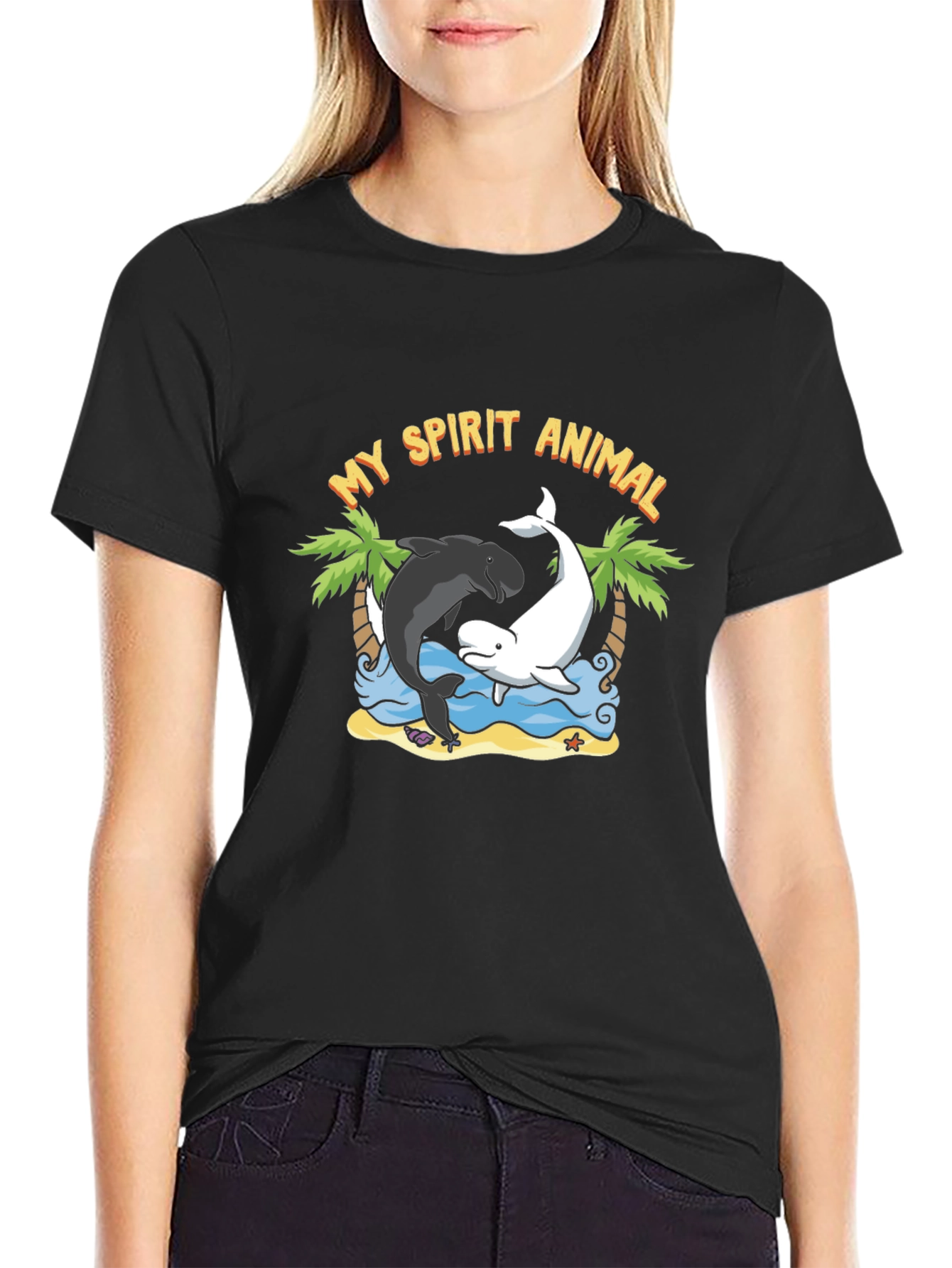 My Spirit Animal T-Shirt - Dolphin Design - 2