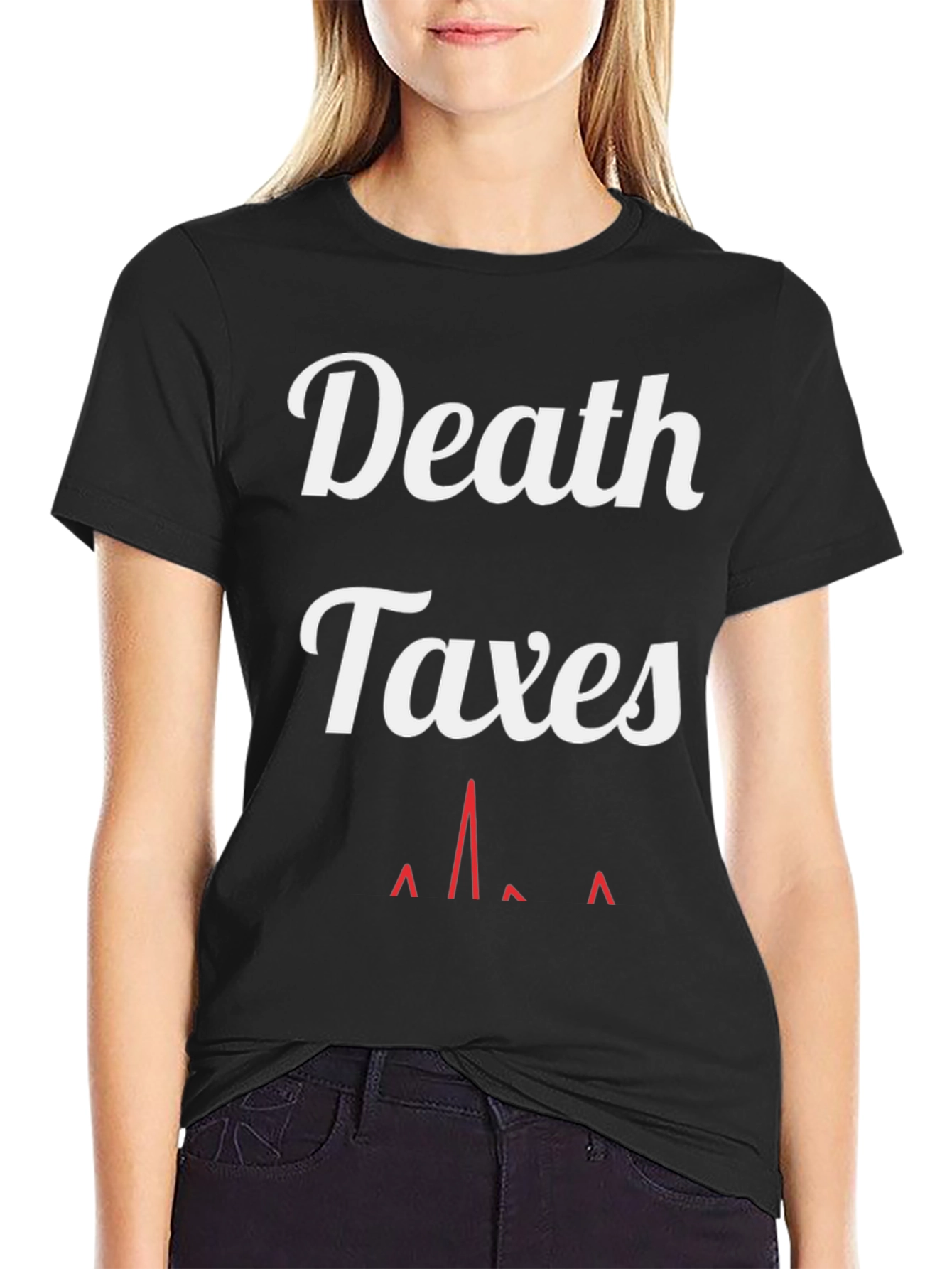 Black Death Taxes Tee view 2