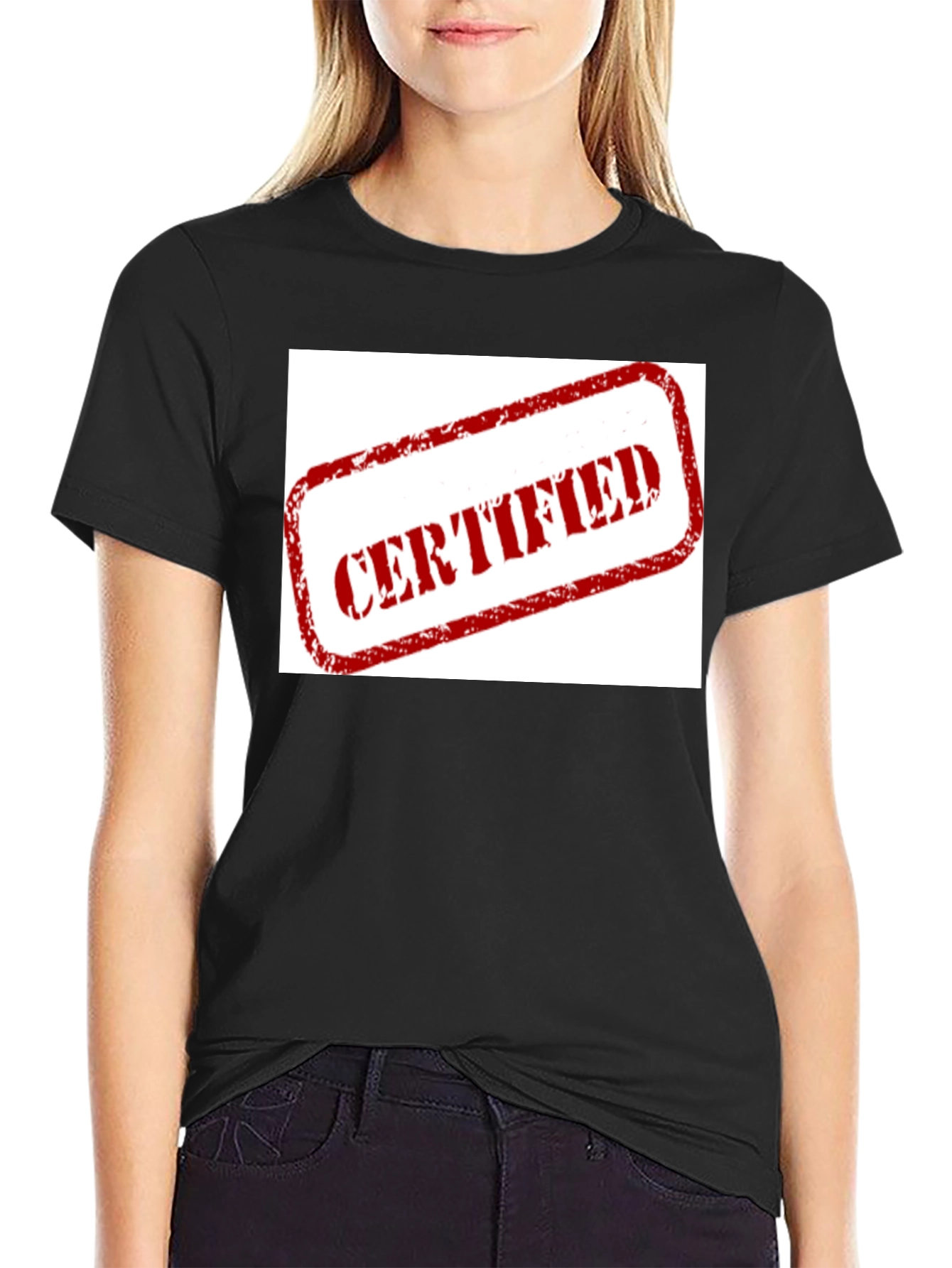 Black Certified Black T-Shirt view 2