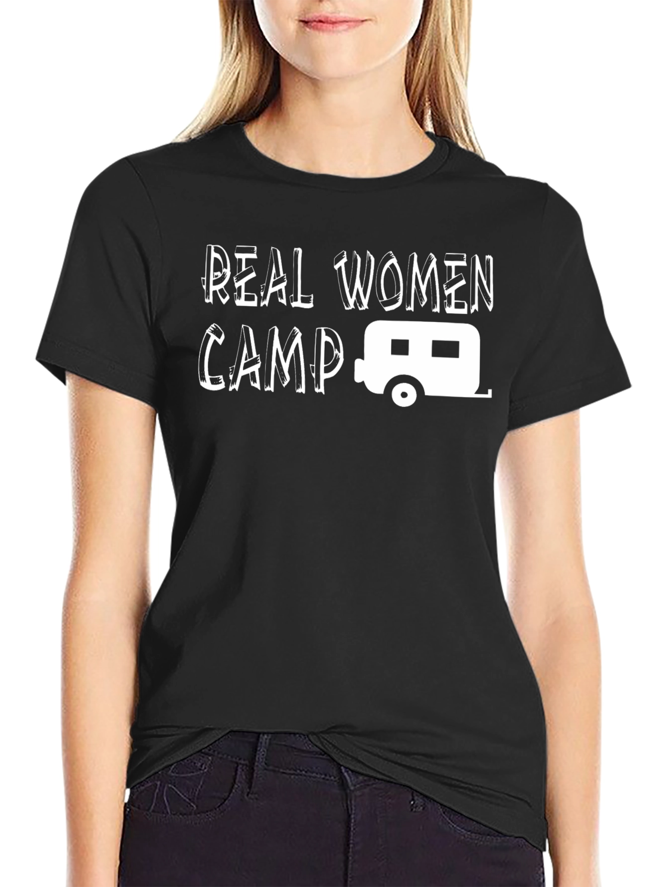 Real Women Camp Graphic T-Shirt - 2