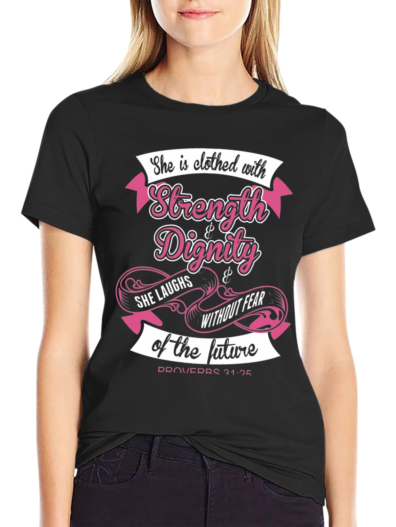 Strength & Dignity Graphic T-Shirt - 2