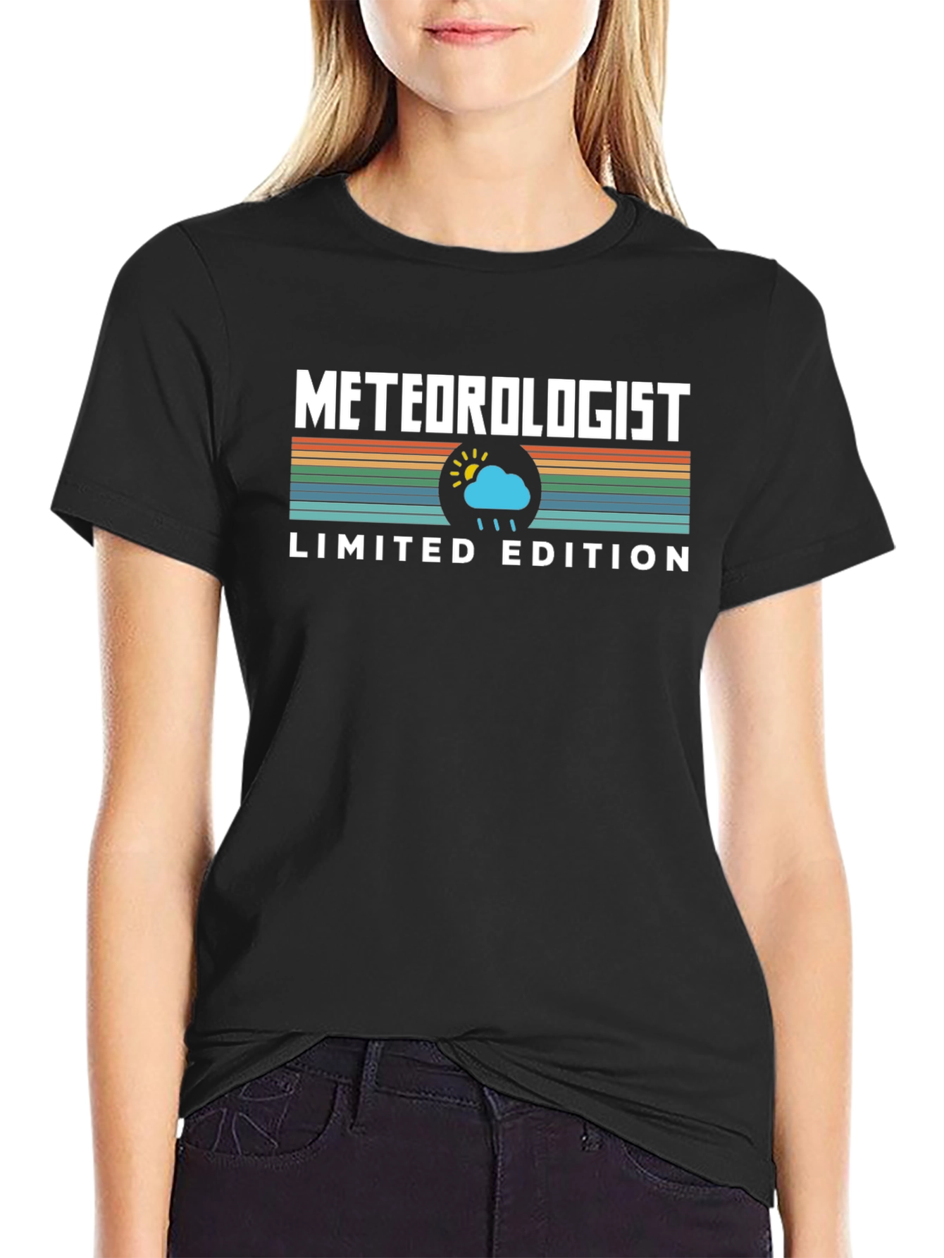 Black Meteorologist Limited Edition Graphic Tee view 2