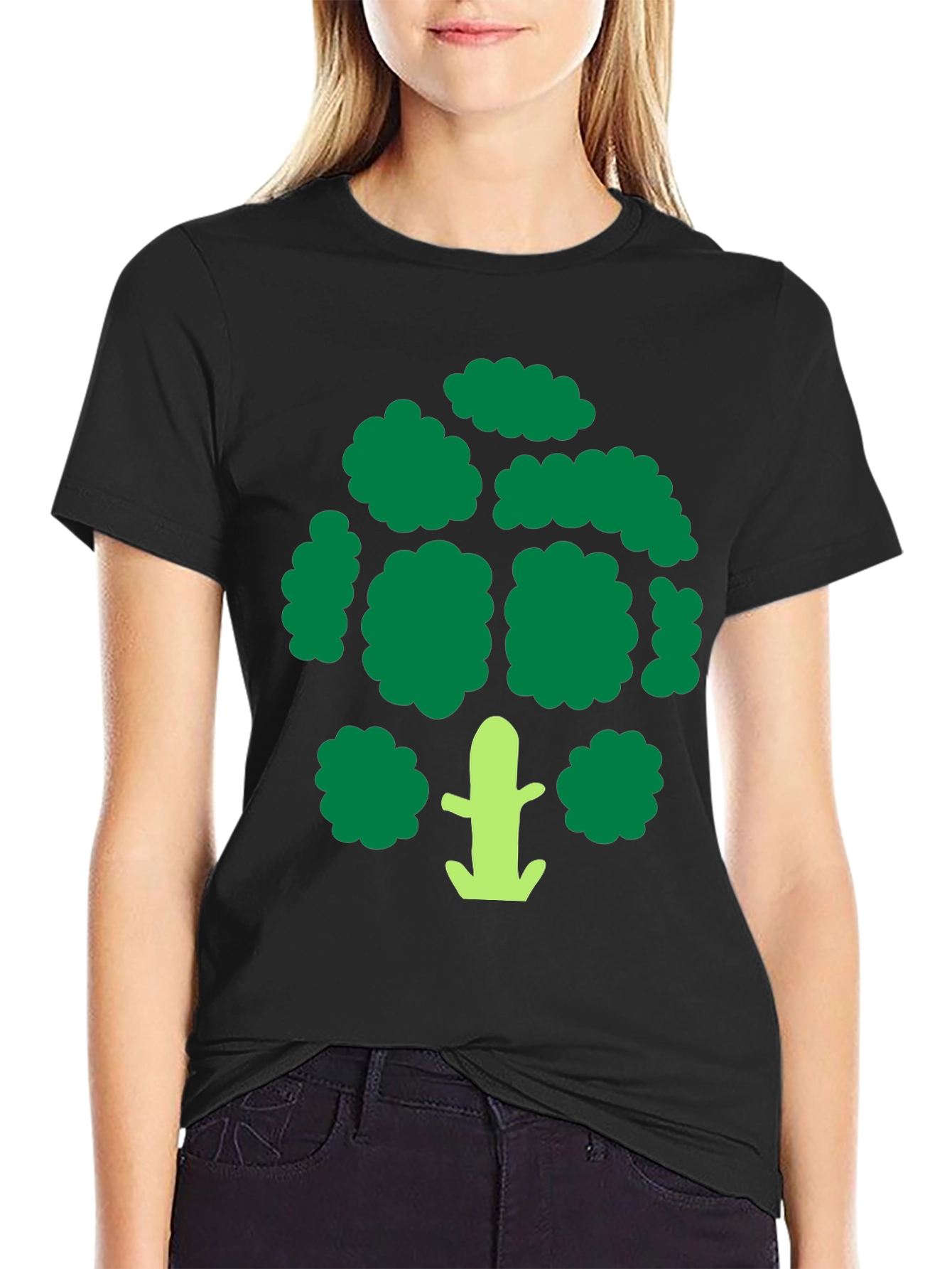 Broccoli Graphic Tee - Organic Humor - 2