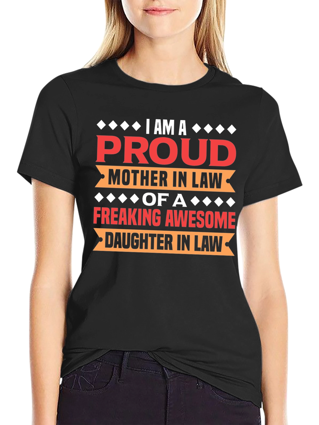 Proud Mother-in-Law Graphic Tee - 2