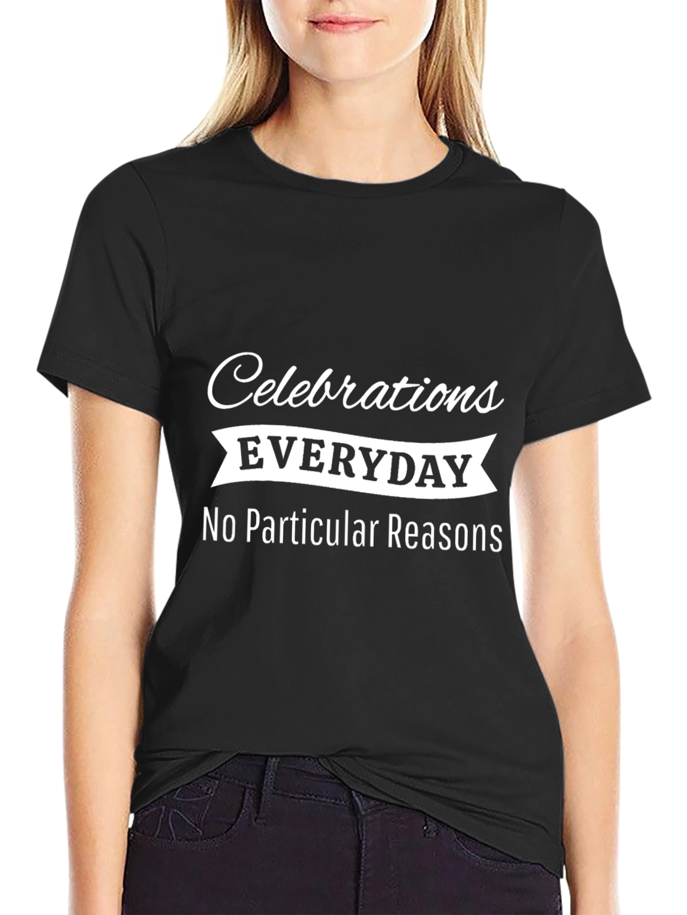 Black Celebrations Everyday Graphic Tee view 2