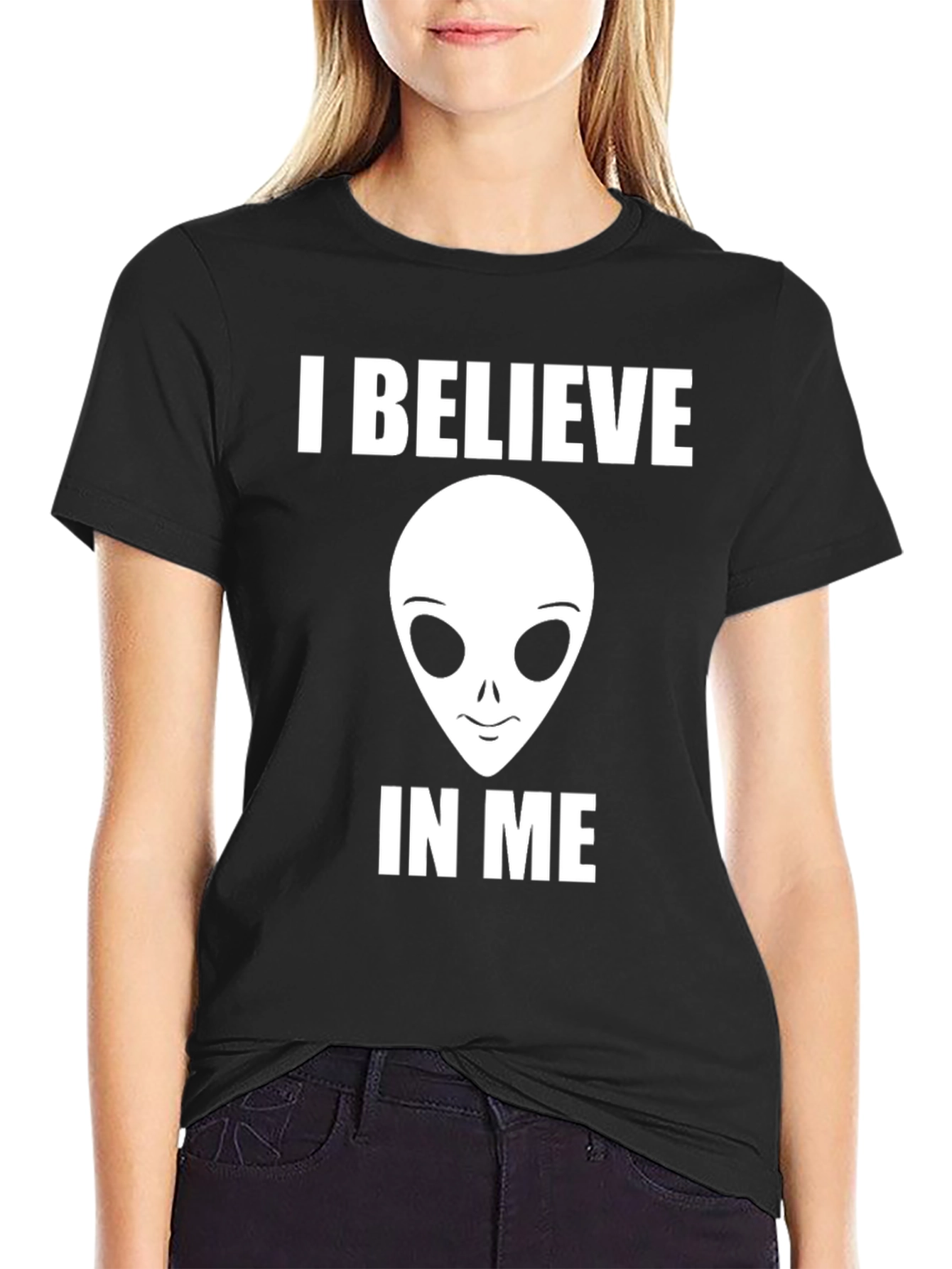 I Believe in Me Alien T-Shirt - 2