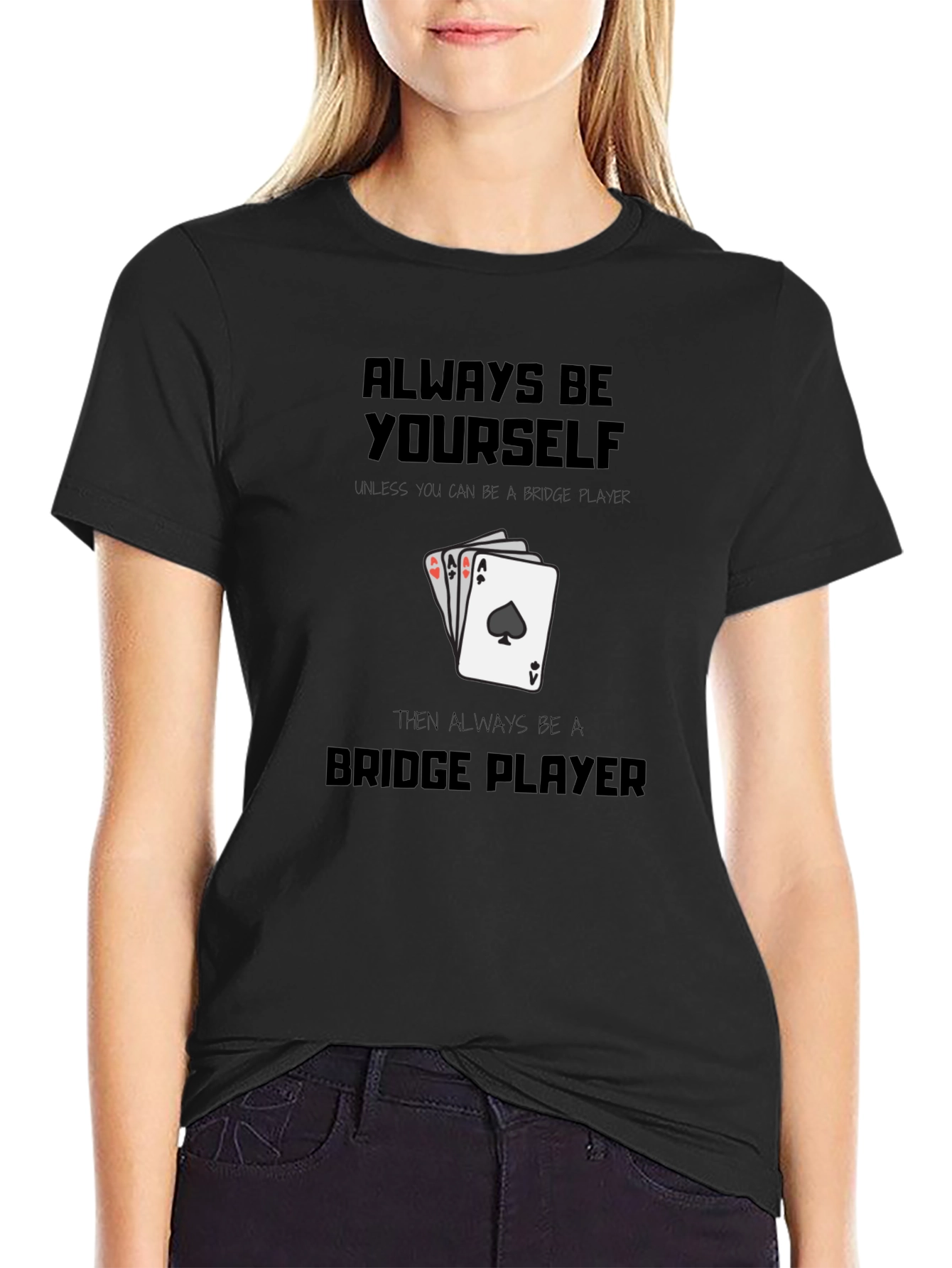 Black Bridge Player Graphic T-Shirt view 2