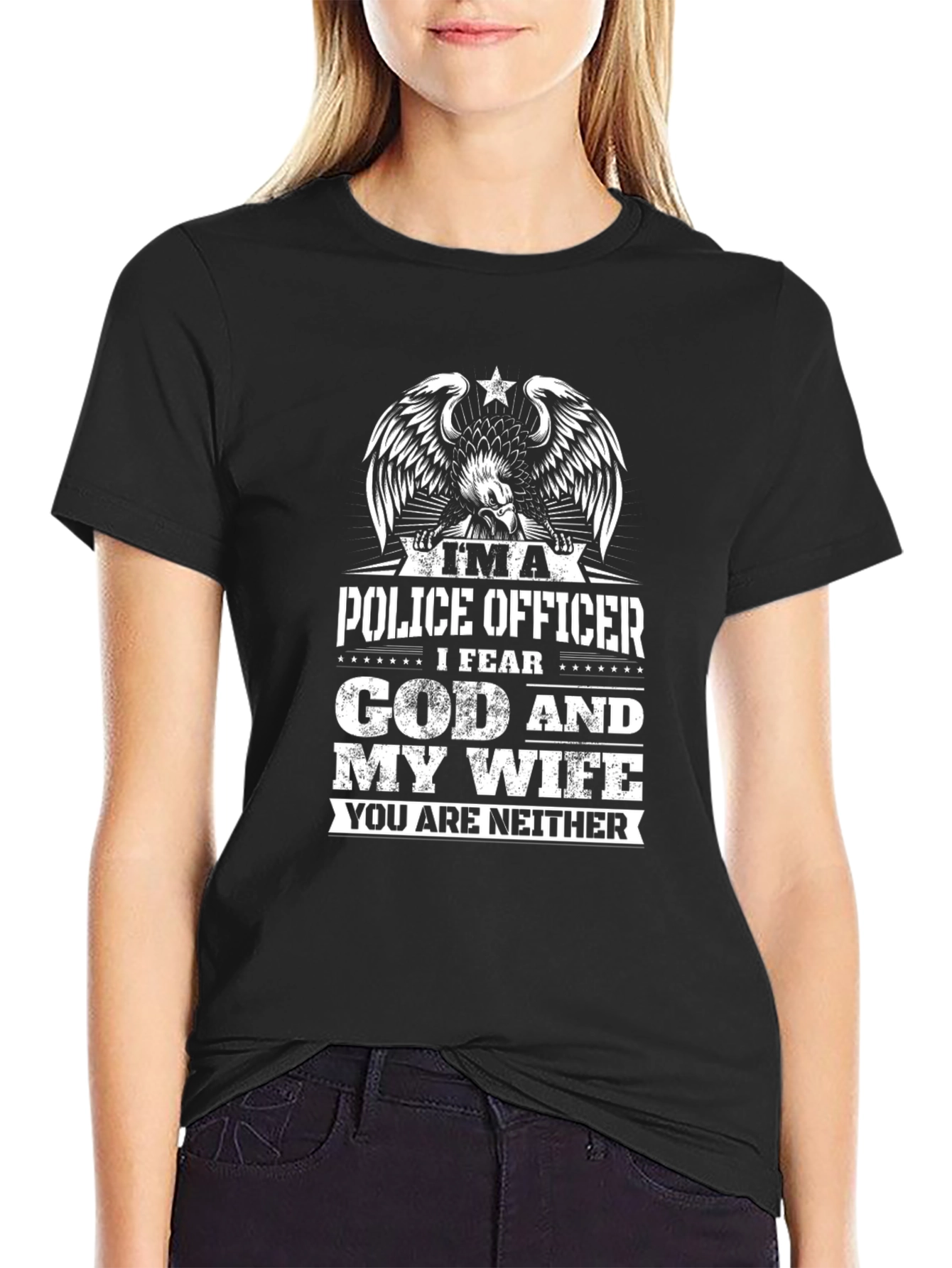 I'm a Police Officer Humor Graphic T-Shirt - 2