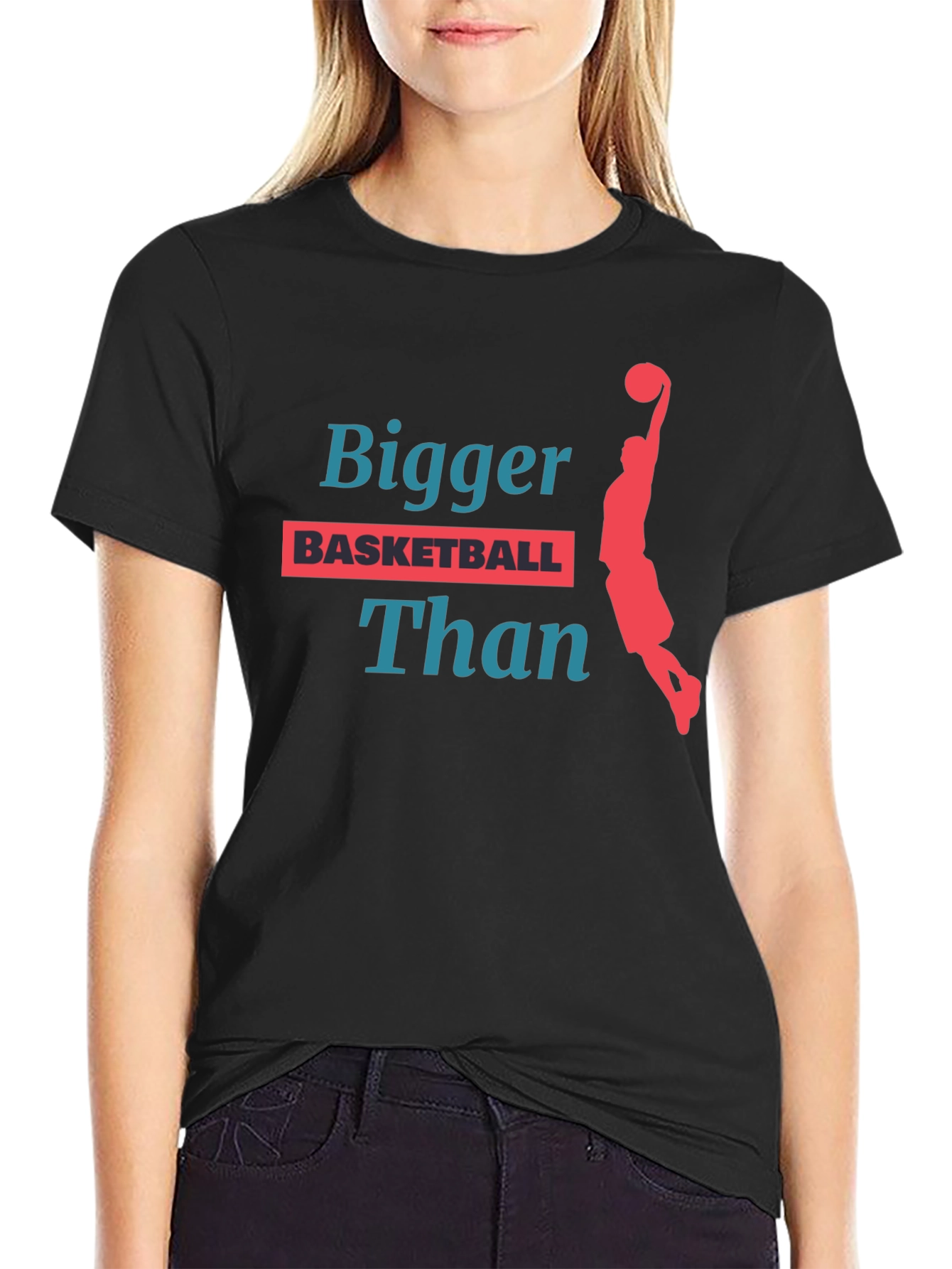 Bigger Than Basketball Graphic T-Shirt - 2