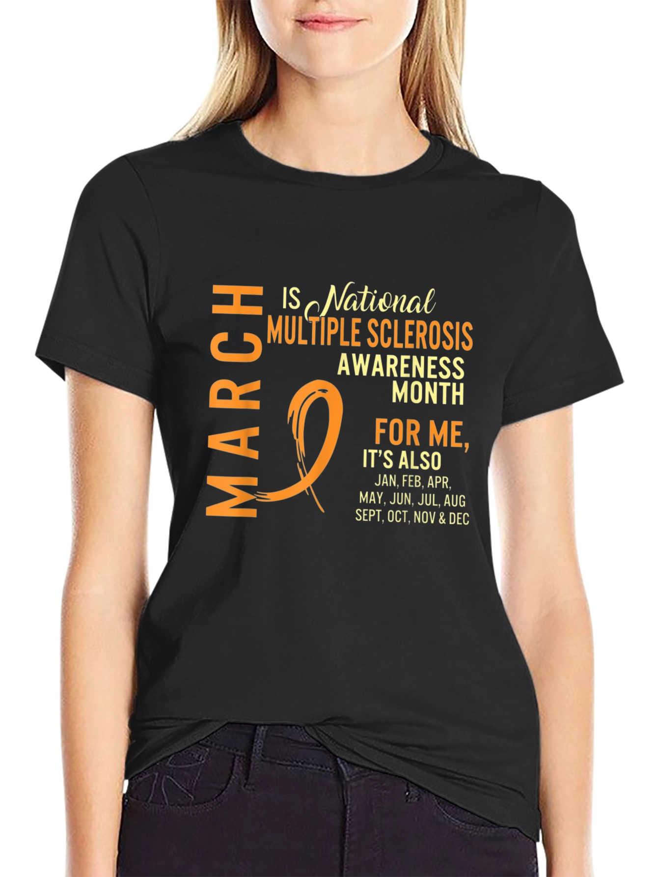Multiple Sclerosis Awareness Month T-Shirt - 2