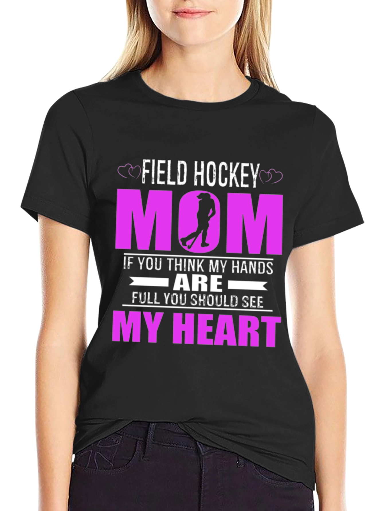 Field Hockey Mom Graphic Tee - 2