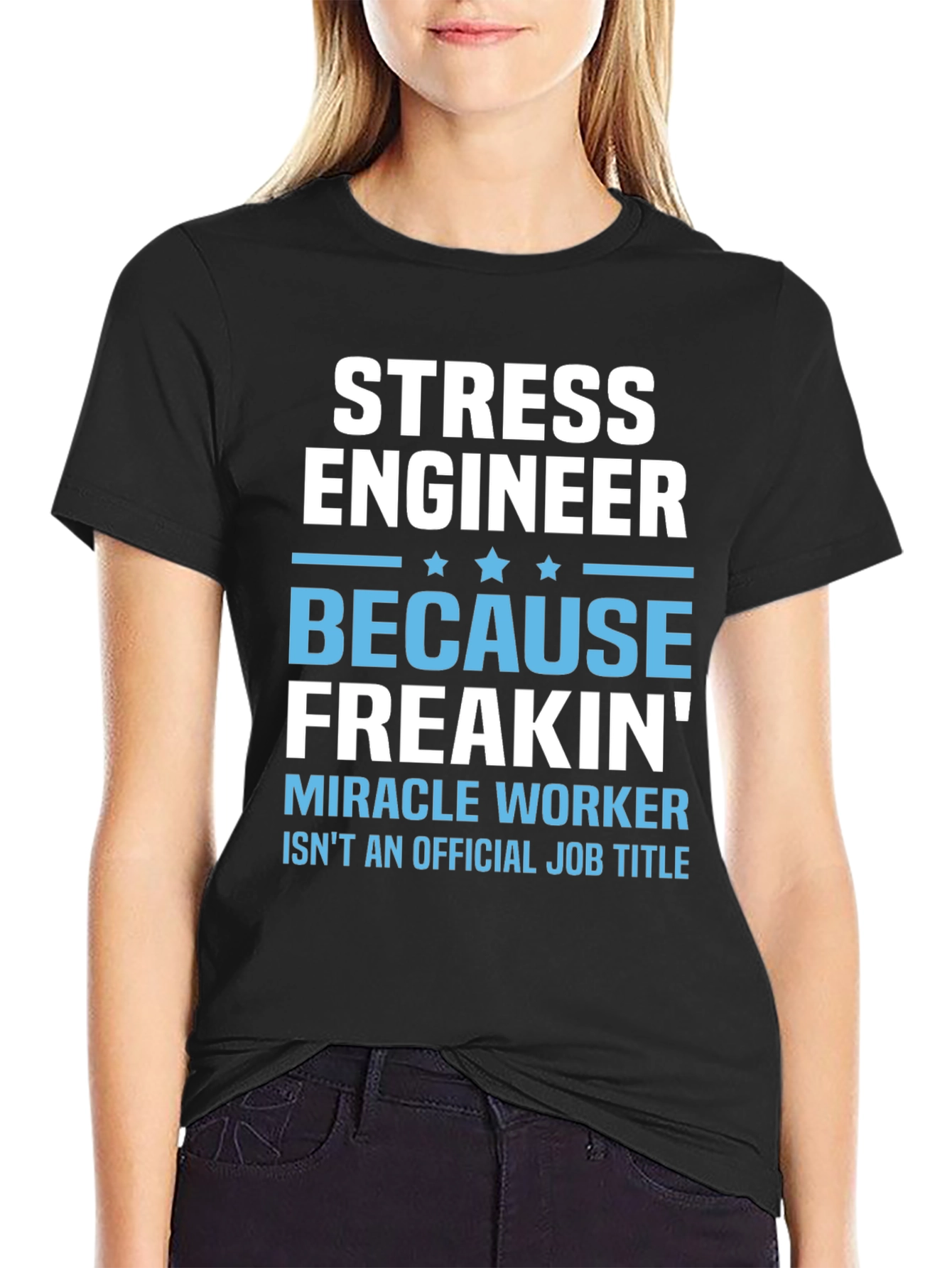 Stress Engineer T-Shirt - Funny Job Title Tee - 2