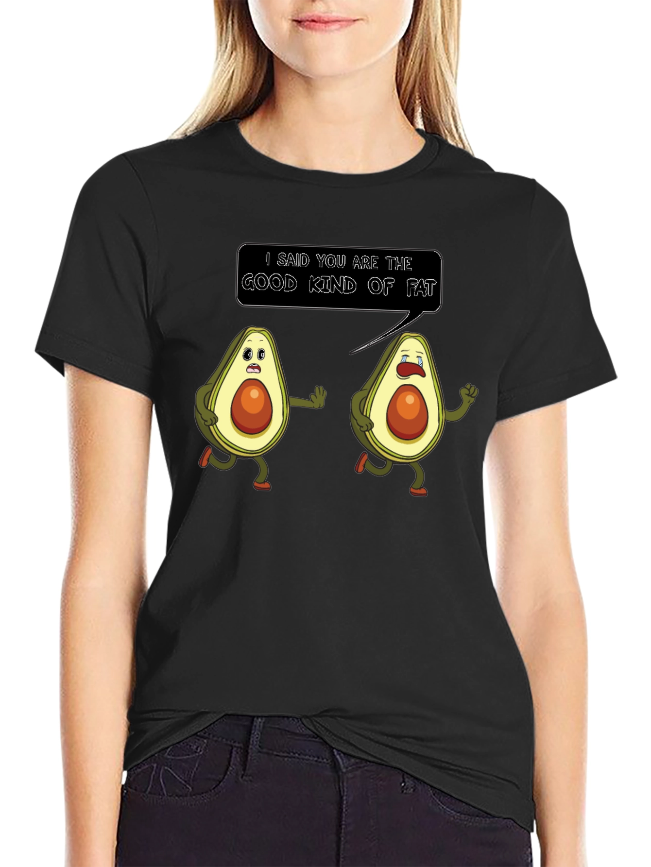 Black Avocado Good Fat Graphic Tee view 2