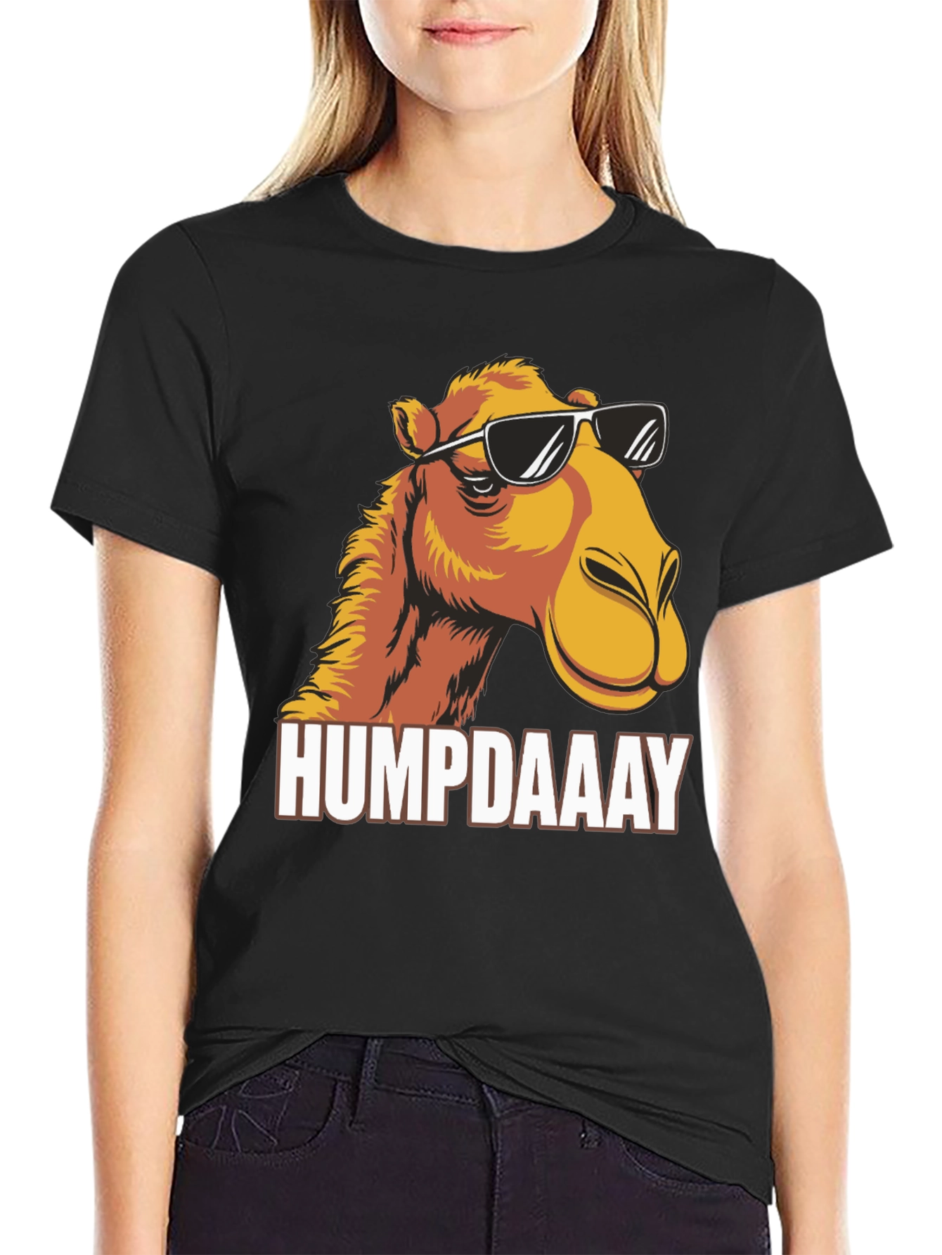 Black Hump Day Camel T-Shirt view 2